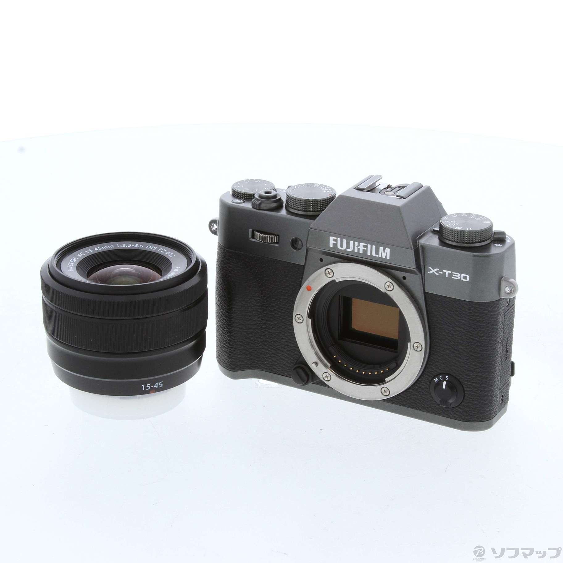 〔展示品〕 X-T30 XC15-45mmレンズキット チャコールシルバー