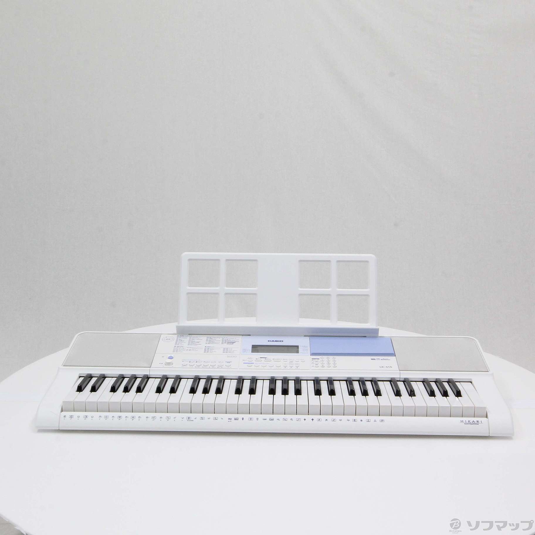 中古】〔展示品〕 光ナビゲーションキーボード Casiotone LK-515