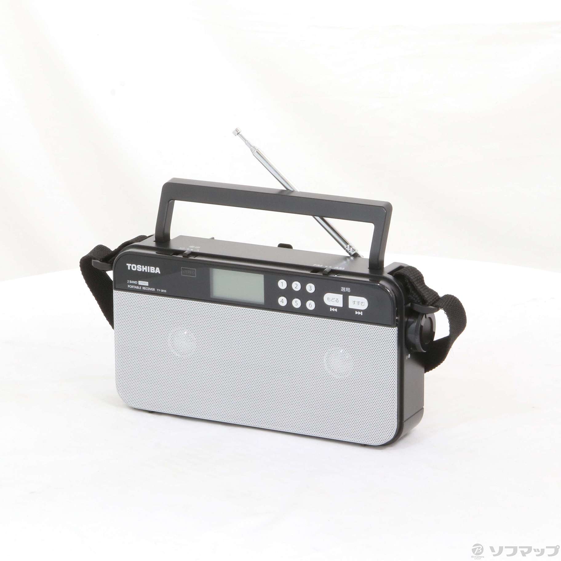 東芝 TY-SR55 ステレオスピーカー搭載ラジオ 世界的に有名な - ラジオ 