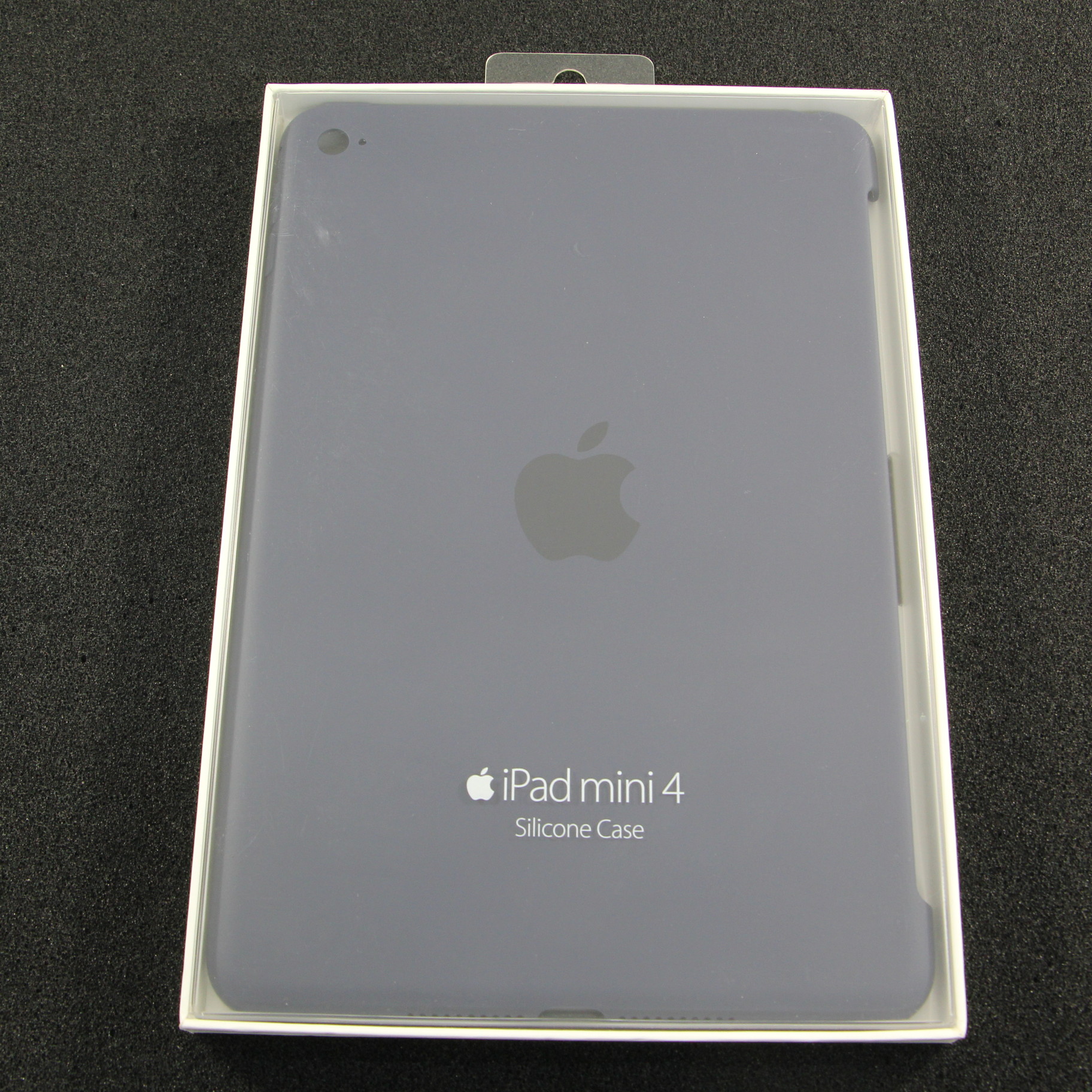 iPad mini 4用 シリコンケース ミッドナイトブルー MKLM2FE／A