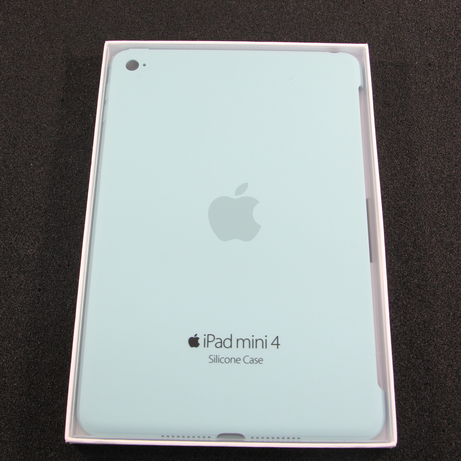 iPad mini 4用 シリコーンケース シーブルー MN2P2FE／A