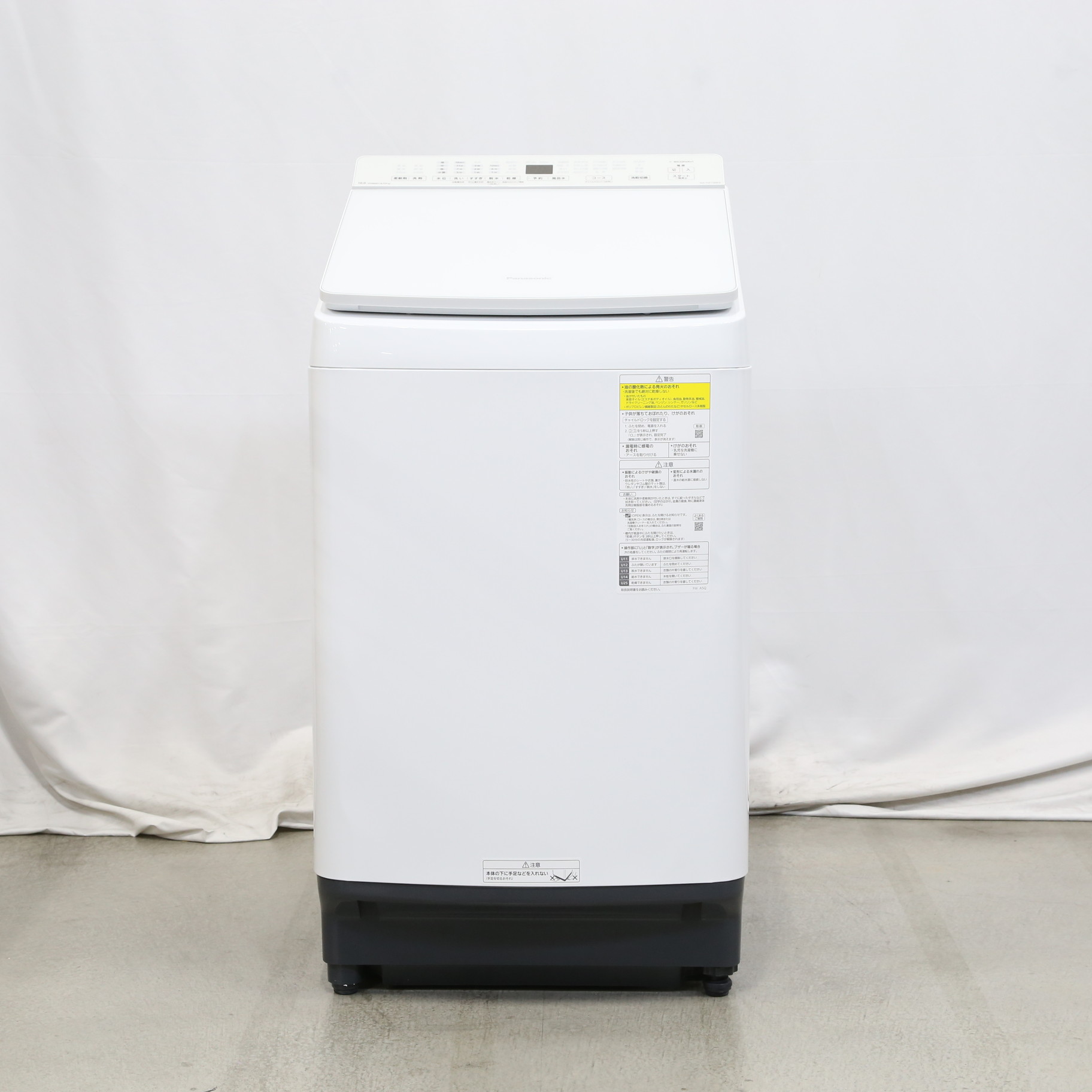 展示品〕 縦型洗濯乾燥機 FWシリーズ ホワイト NA-FW100K9-W ［洗濯10.0