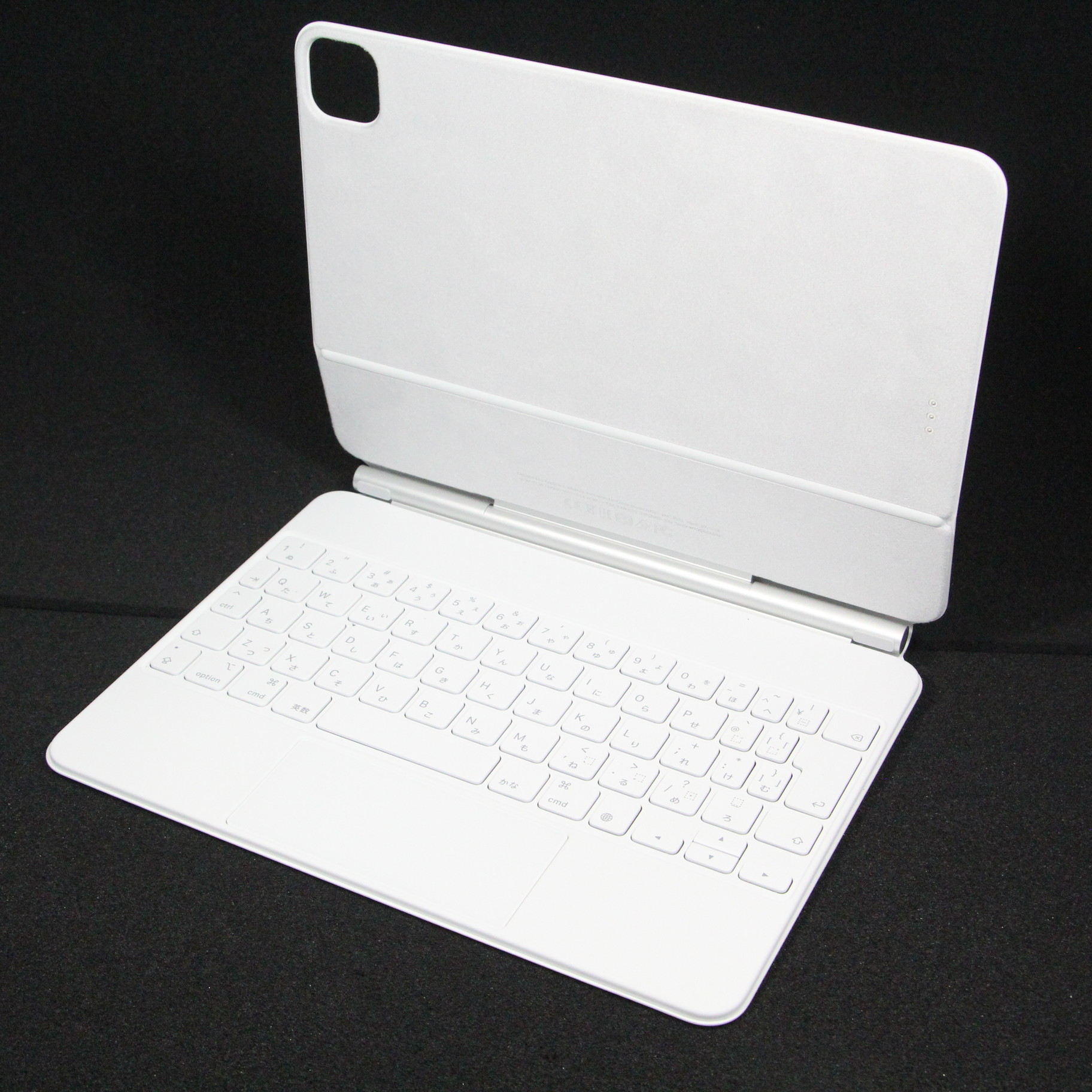 【中古】〔展示品〕 11インチ iPad Pro 第3／2／1世代用 Magic Keyboard 日本語 ホワイト MJQJ3J／A