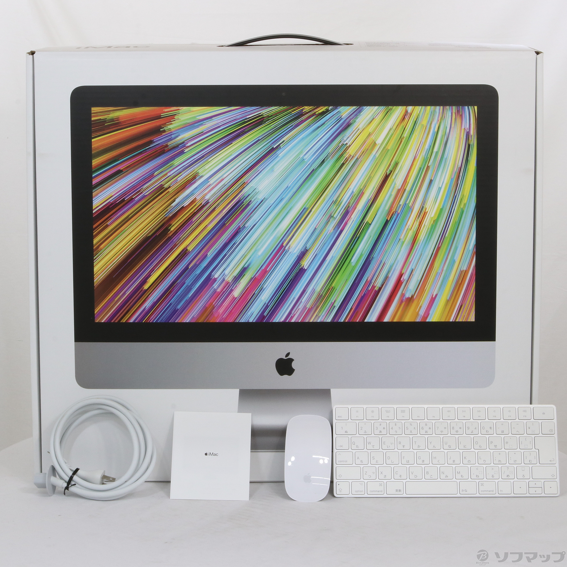 中古】iMac 21.5-inch Early 2019 MRT42J／A Core_i5 3GHz 8GB SSD32GB 