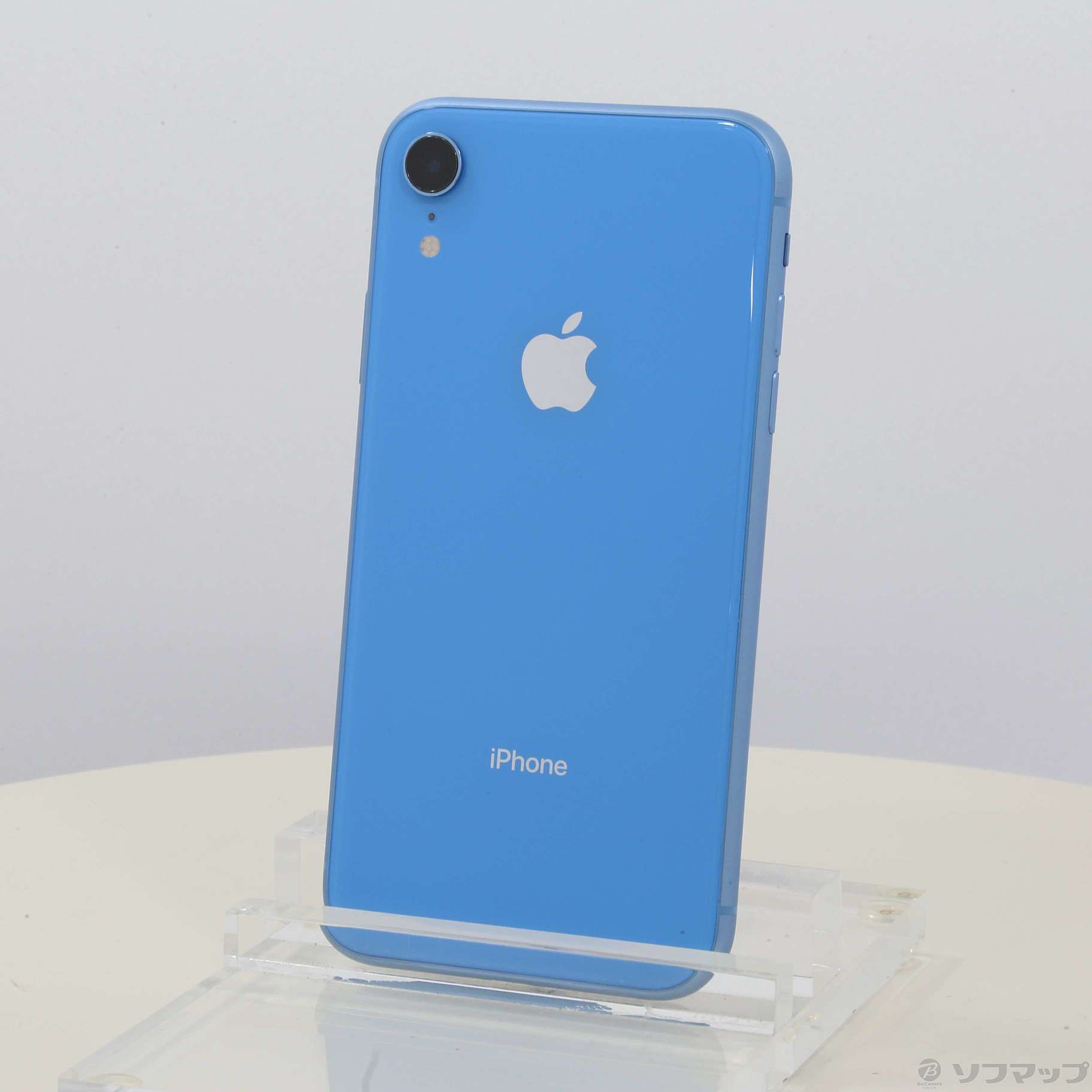 【中古】iPhoneXR 64GB ブルー MT0E2J／A SIMフリー 09/28(火)新入荷！ [2133035243284] - リ