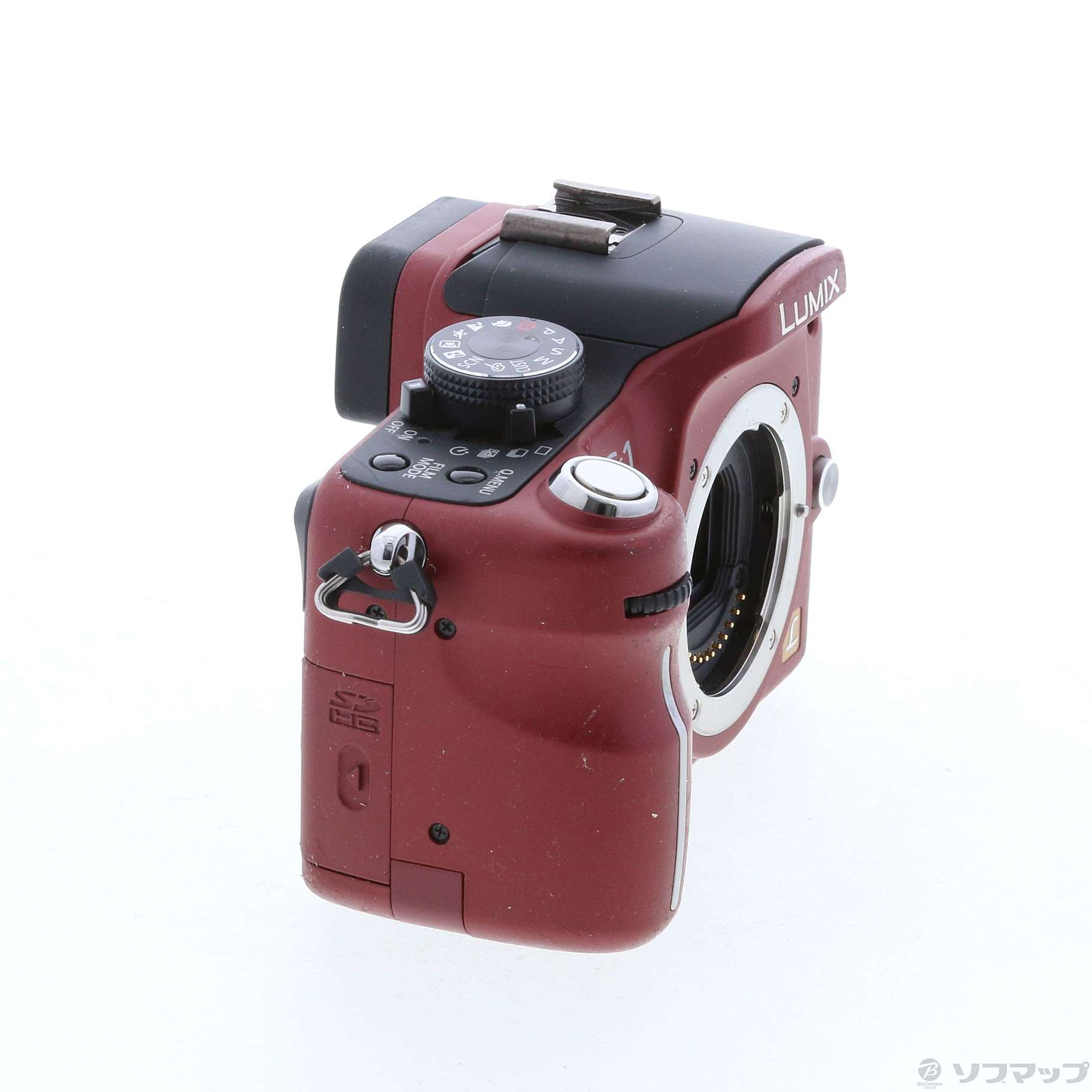 中古】LUMIX DMC-G1 (R) (コンフォートレッド) [2133035256376