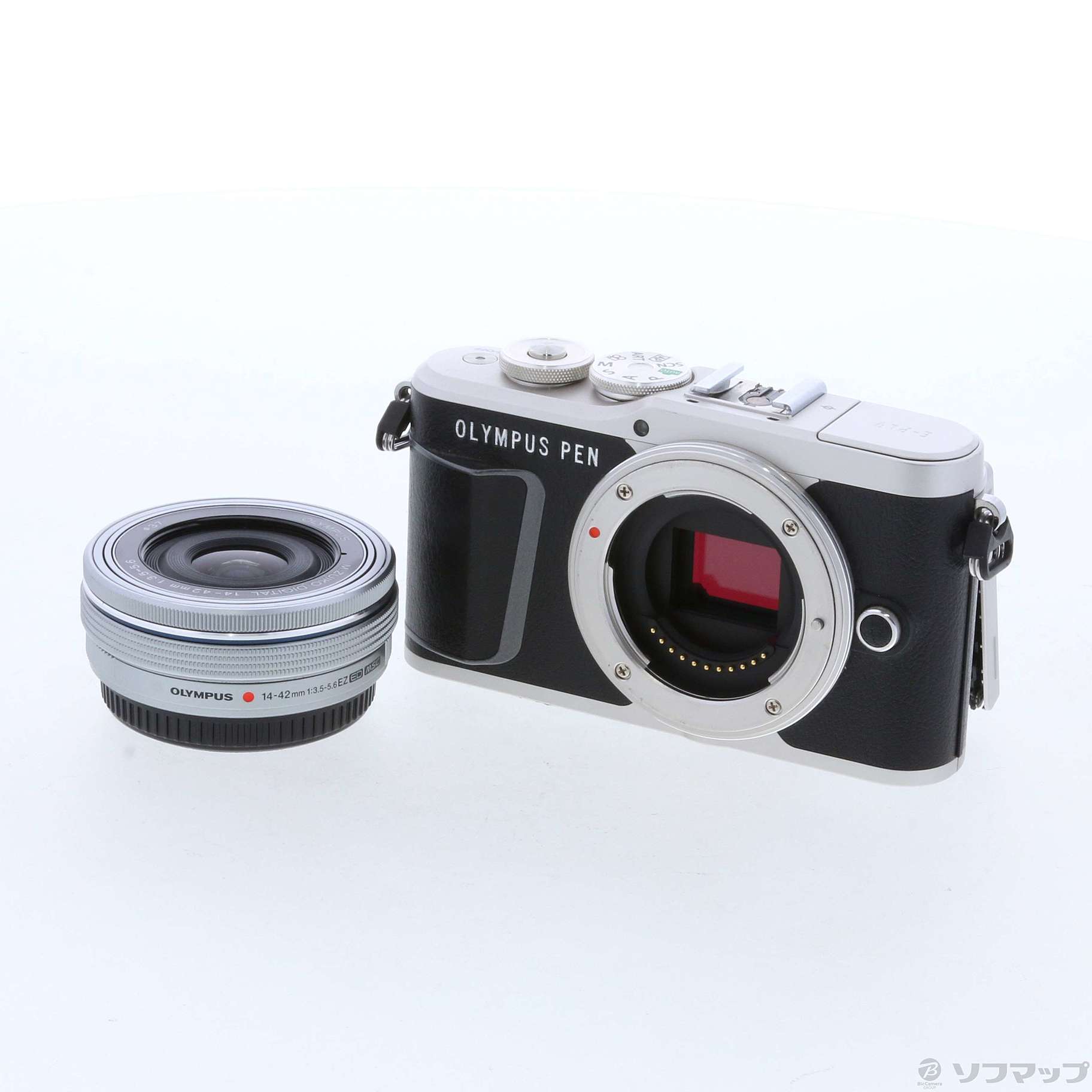 中古】OLYMPUS PEN E-PL9 14-42mm EZレンズキット ブラック ◇11/15(月