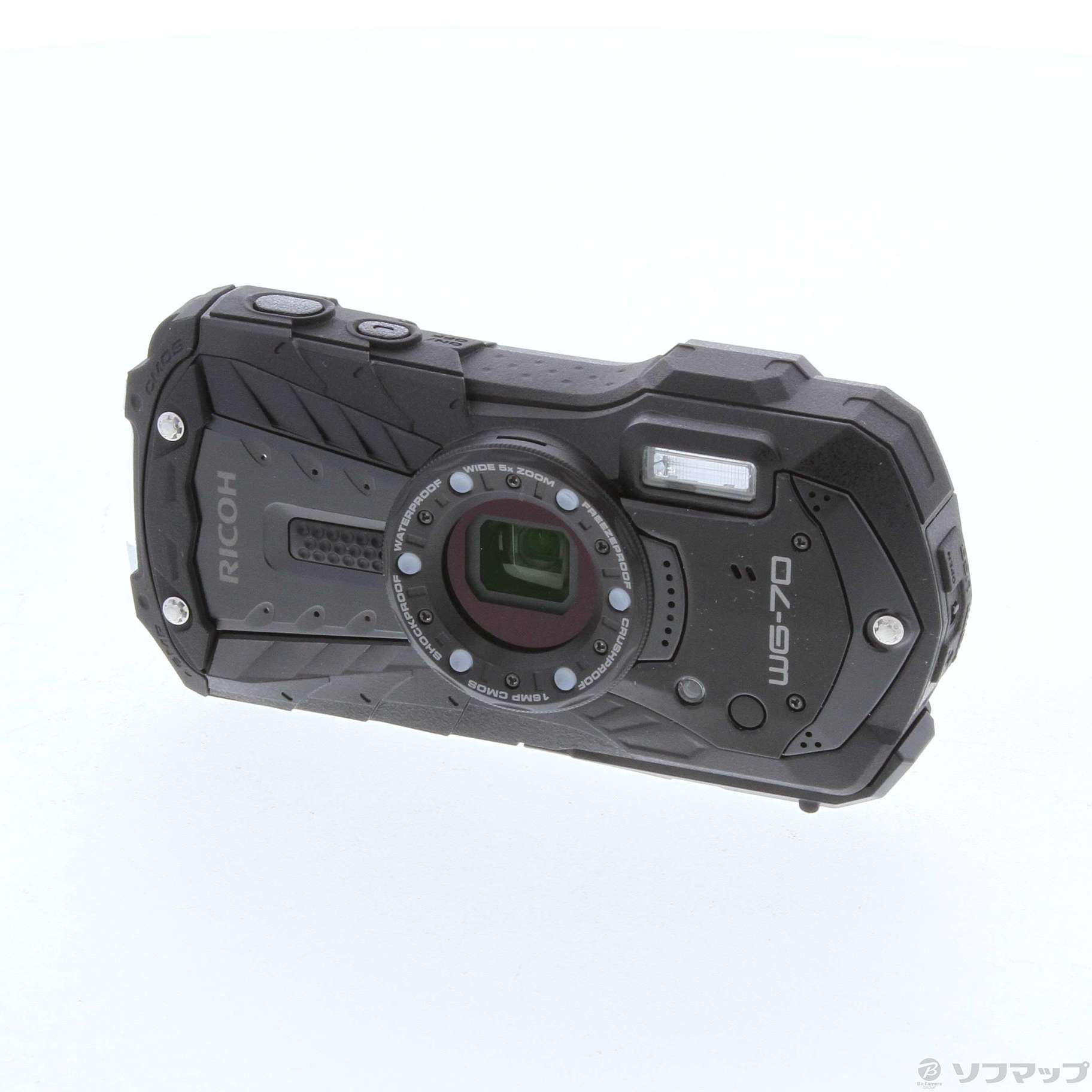 中古】RICOH WG-70 ブラック ◇11/24(水)値下げ！ [2133035263534