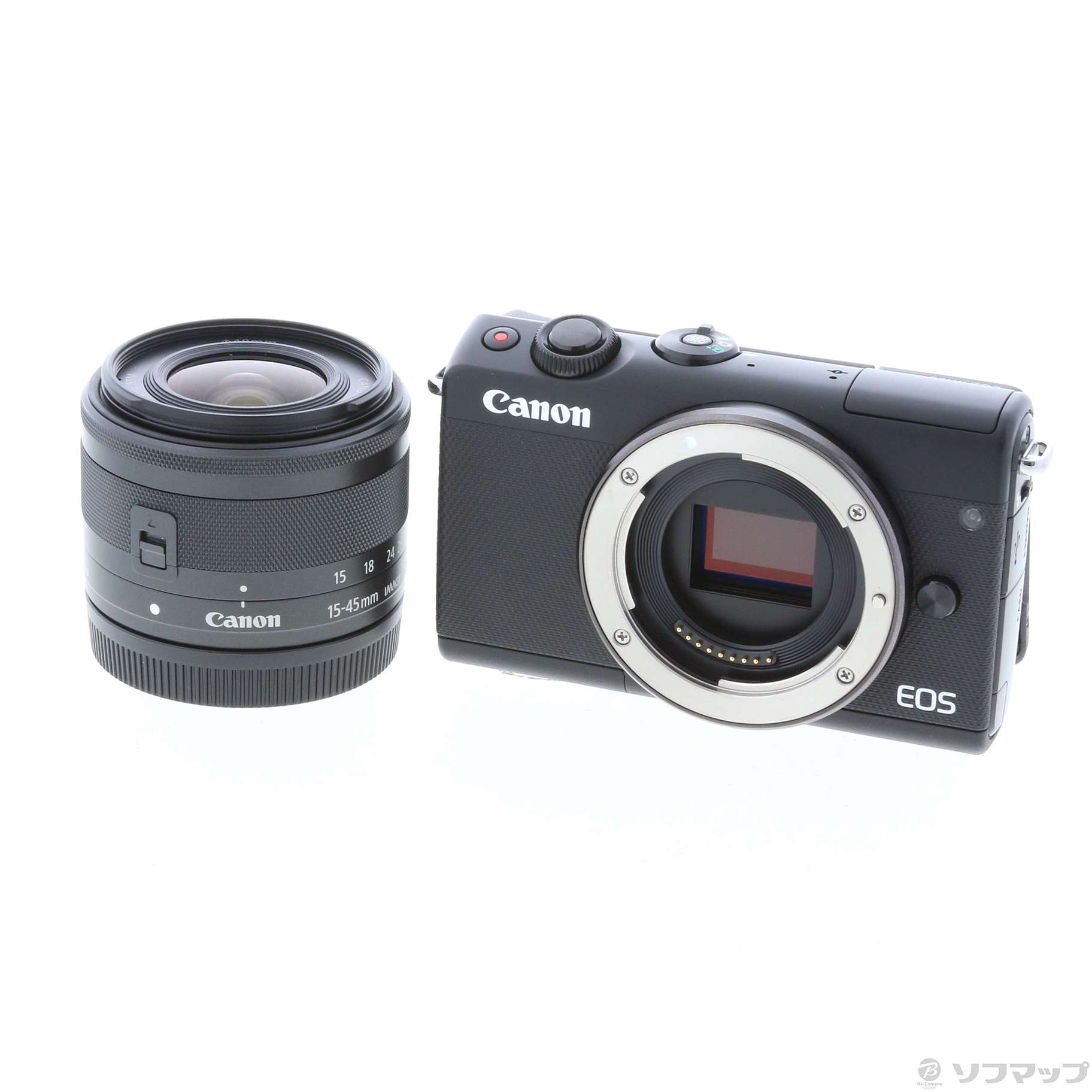 中古】EOS M100 EF-M15-45 IS STM レンズキット ブラック ...