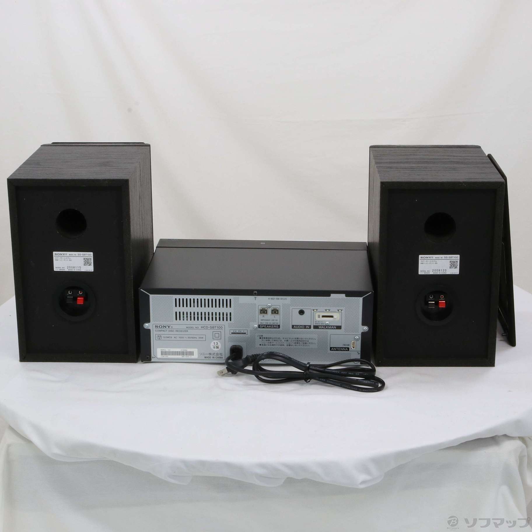 SONY スピーカー SS SBT100 - オーディオ機器
