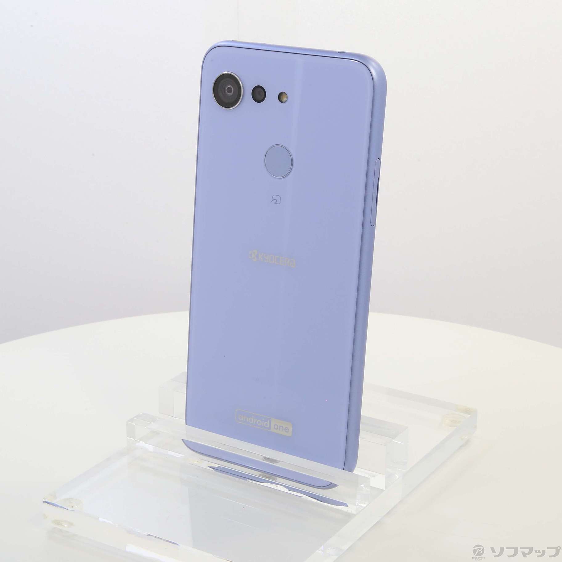 Android one S6 京セラ　ラベンダーブルースマートフォン/携帯電話