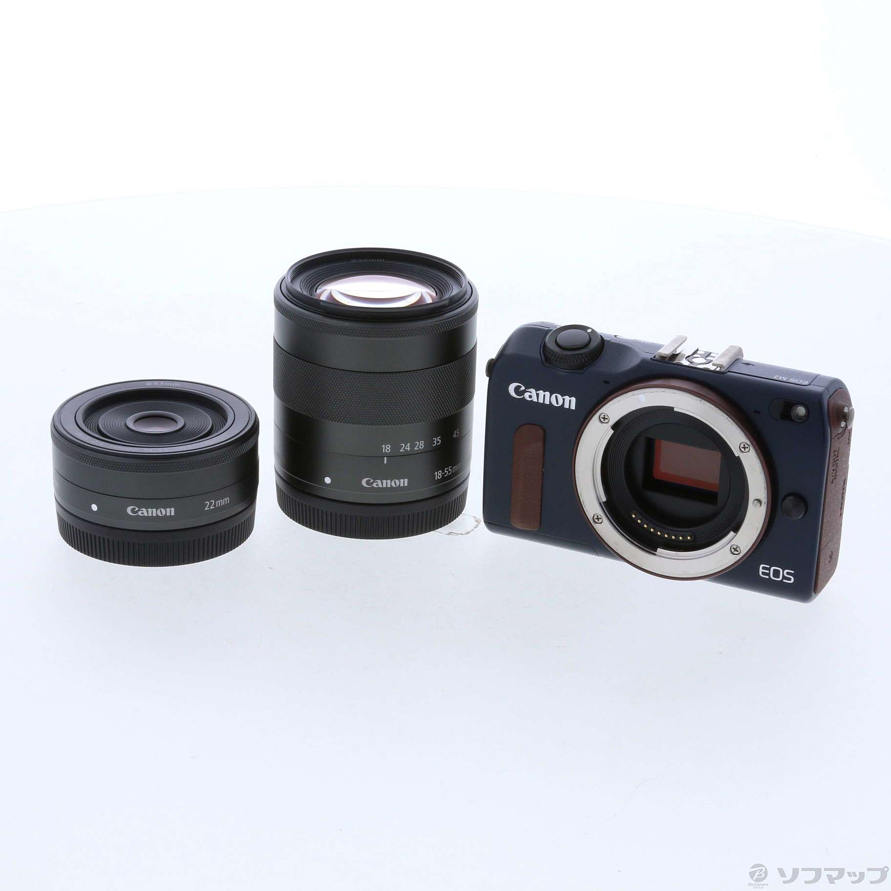 Canon eos m2 レンズキット - www.sorbillomenu.com