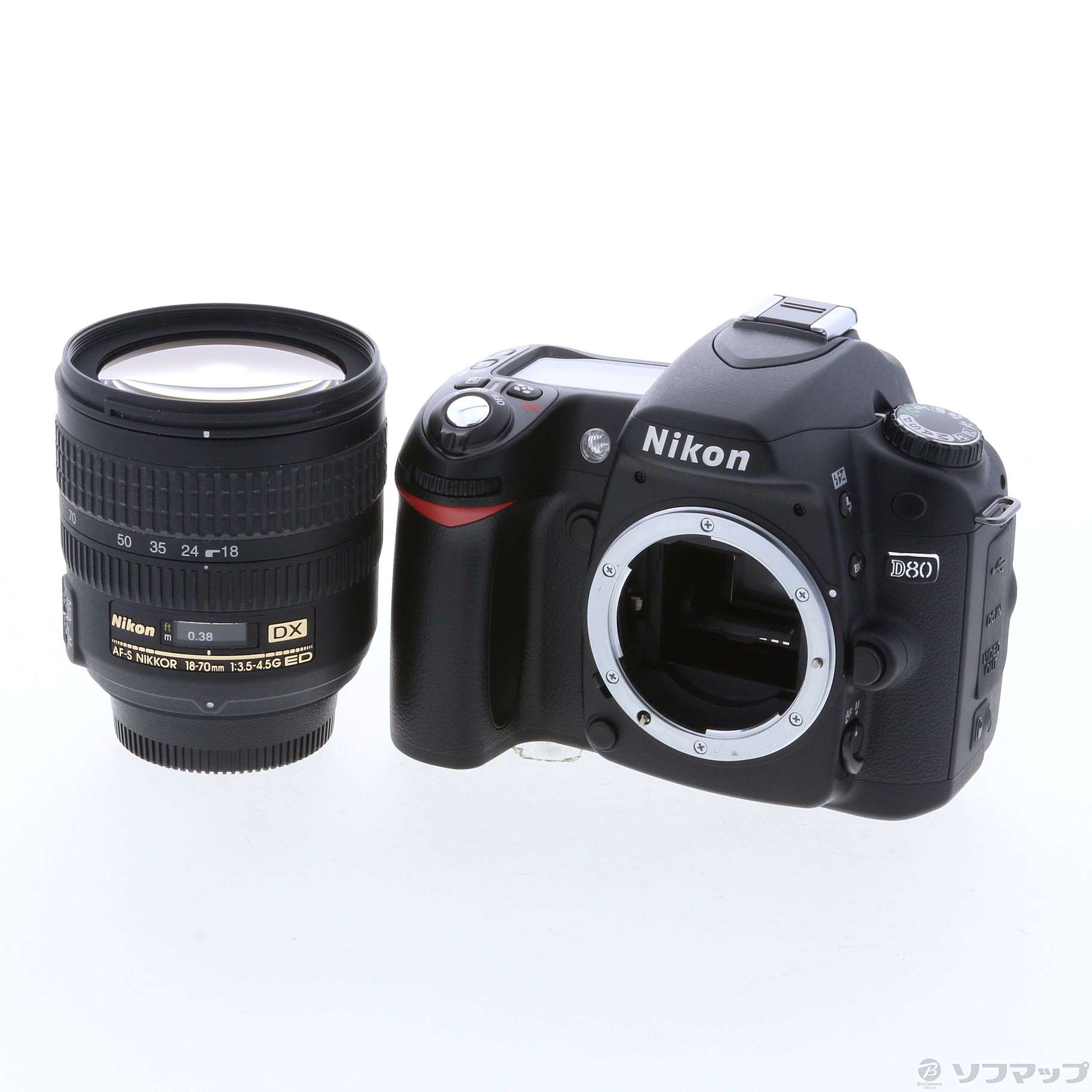 中古】Nikon D80 AF-S DX18-70G レンズキット ◇11/01(月)値下げ