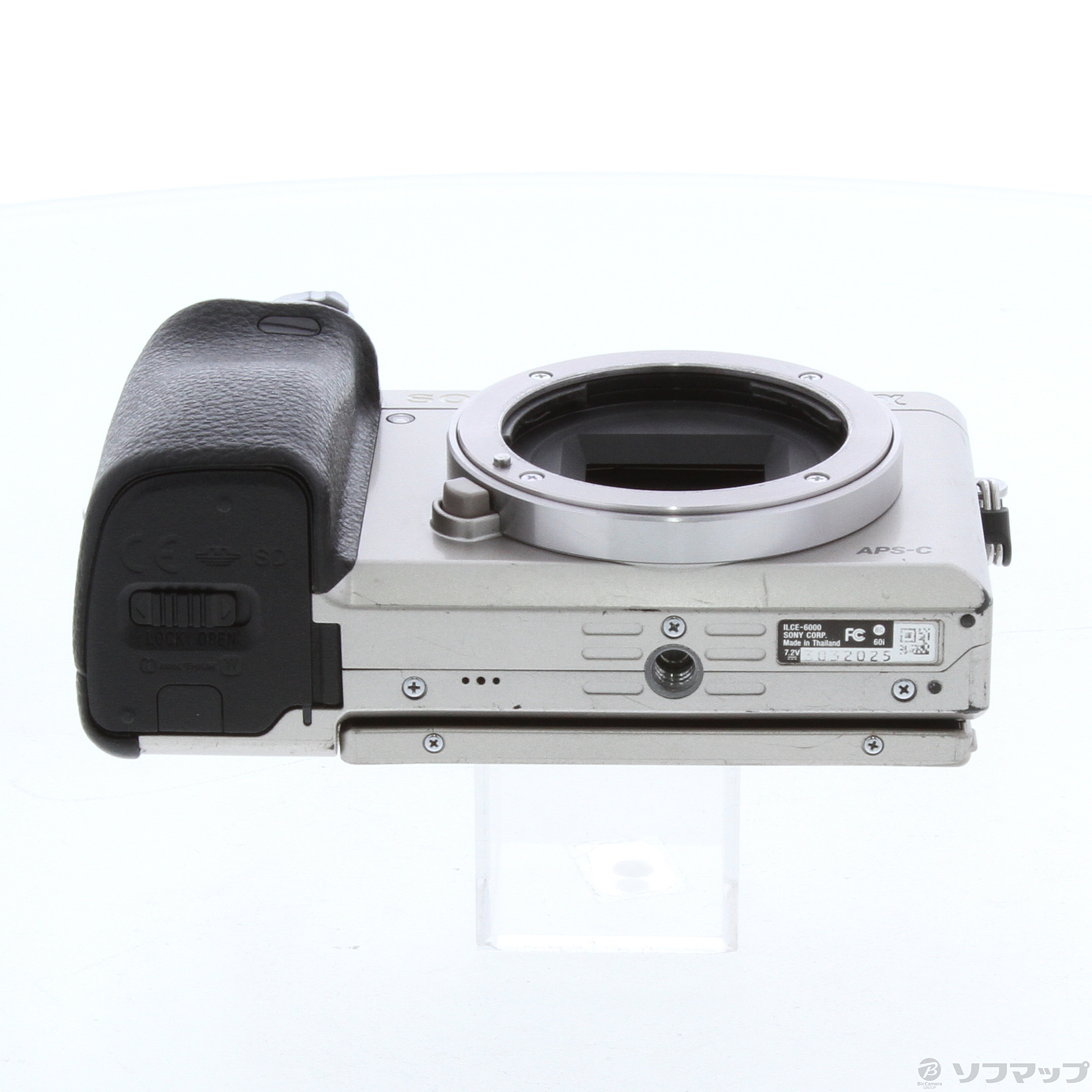 中古】α6000 パワーズームレンズキット シルバー ILCE-6000L