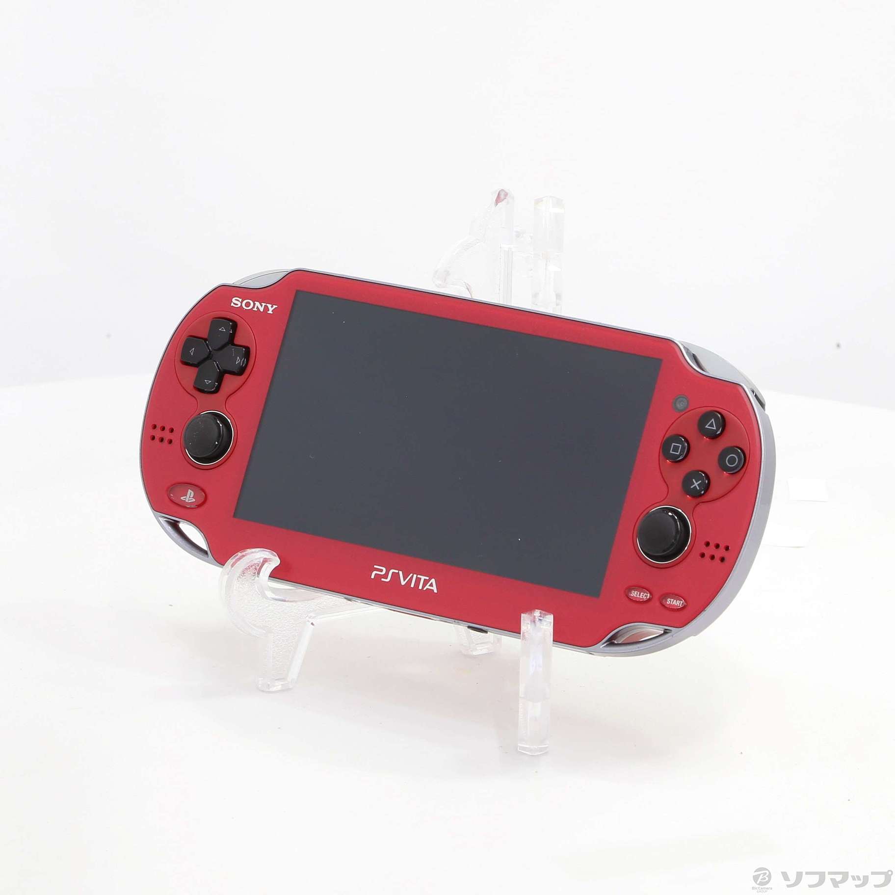 中古】PlayStation Vita Wi-Fiモデル コズミックレッド PCH-1000 Z