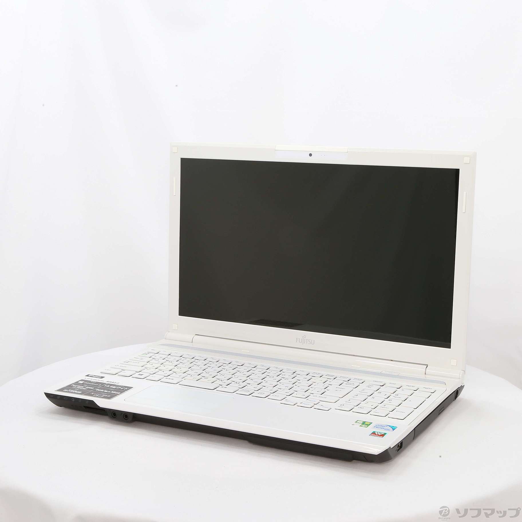 中古】格安安心パソコン LIFEBOOK AH42／J FMVA42JW アーバンホワイト [2133035350692] -  リコレ！|ビックカメラグループ ソフマップの中古通販サイト