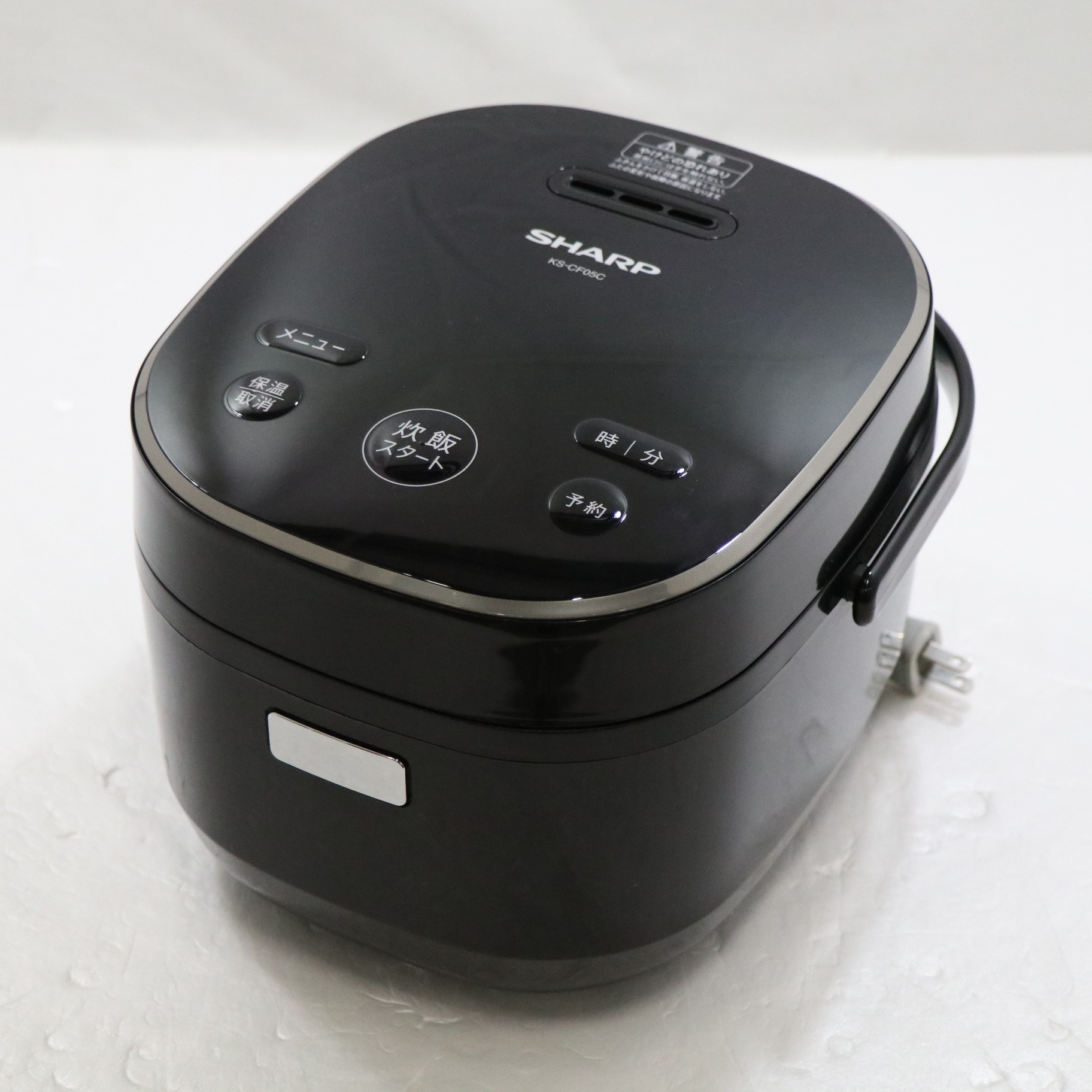 SHARP シャープ ジャー炊飯器 KS-CF05C-B 3合炊き - 炊飯器・餅つき機