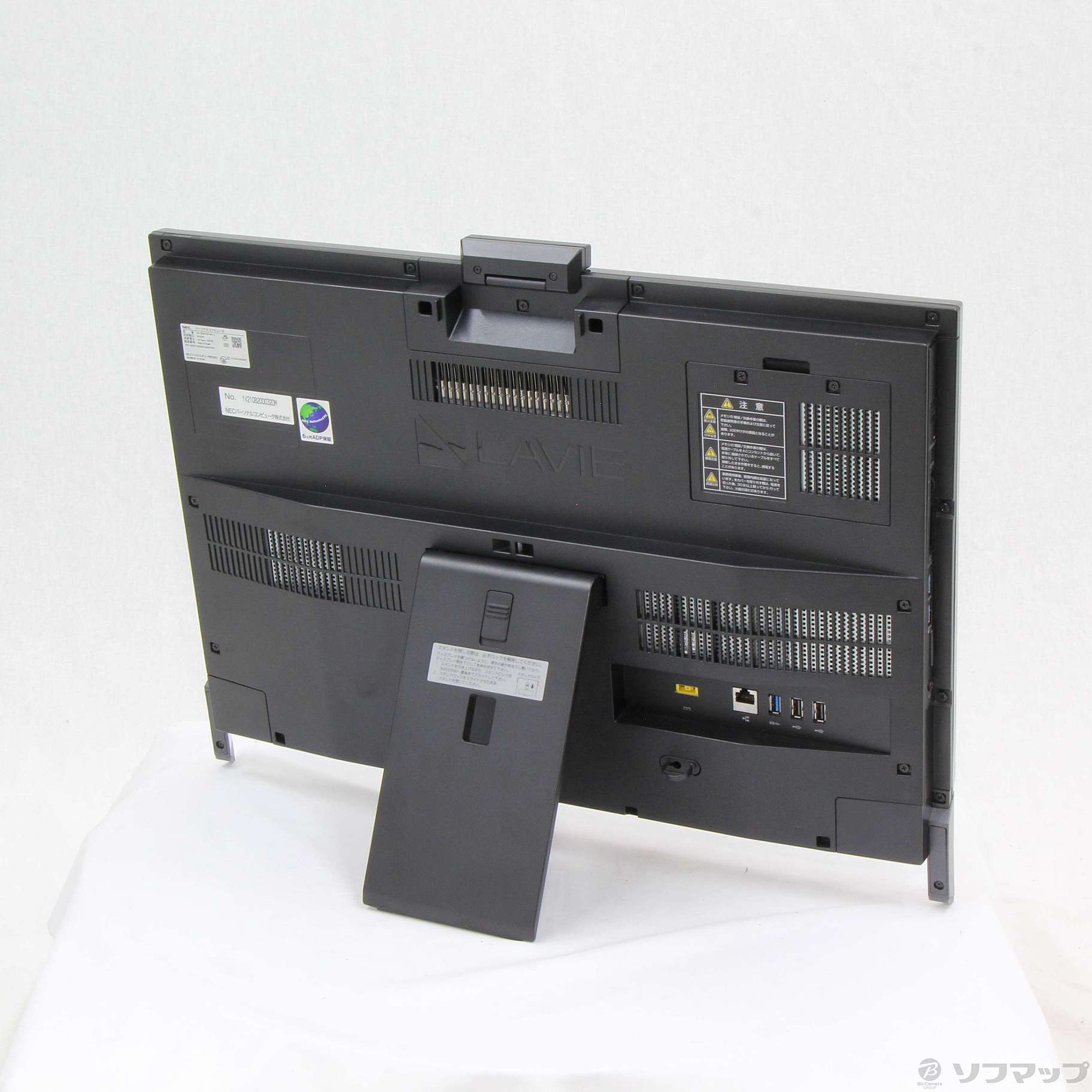 中古】LAVIE Desk All-in-one PC-DA570FAB-J ファインブラック 〔NEC