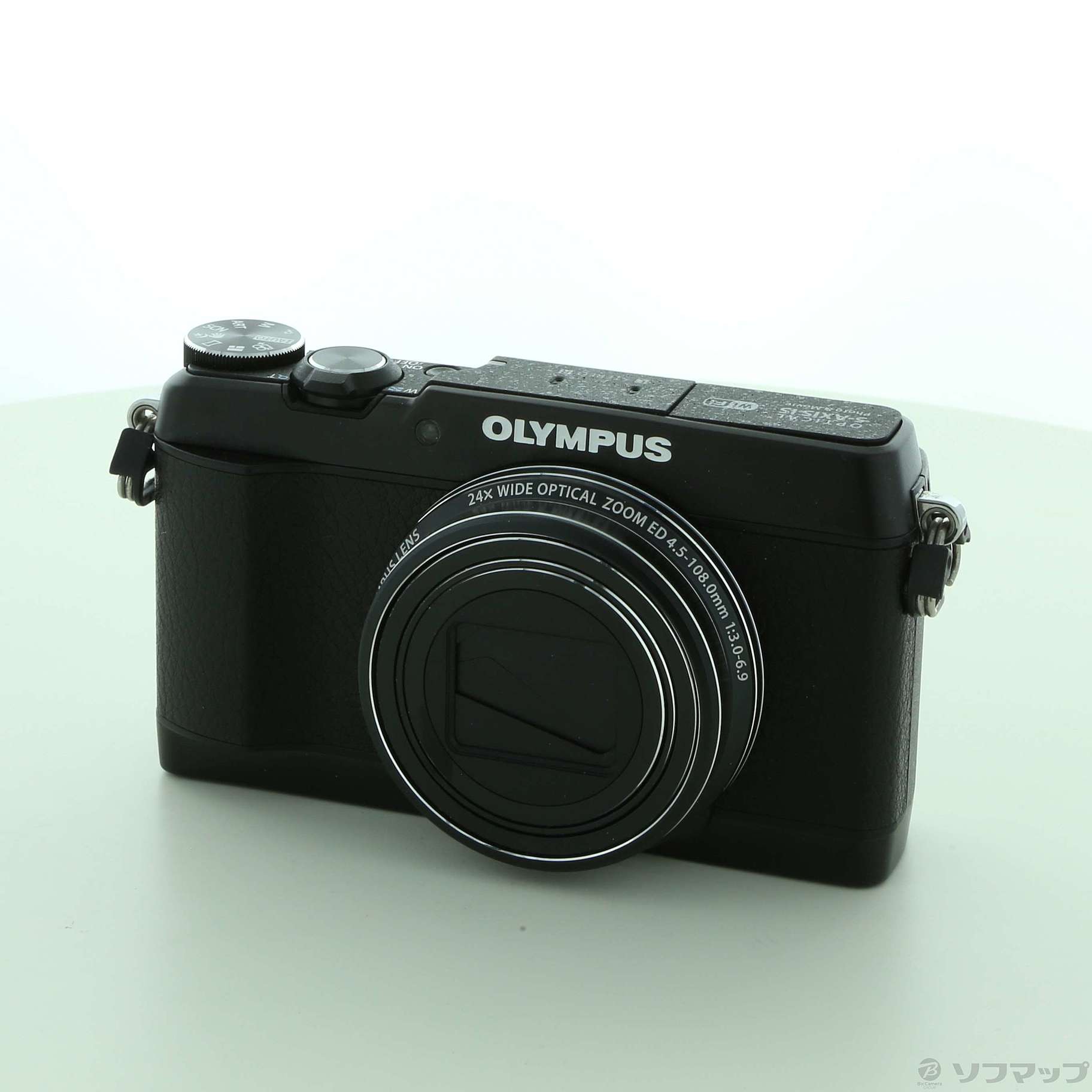 中古】OLYMPUS STYLUS SH-1 (1600万画素／24倍／SDXC／ブラック