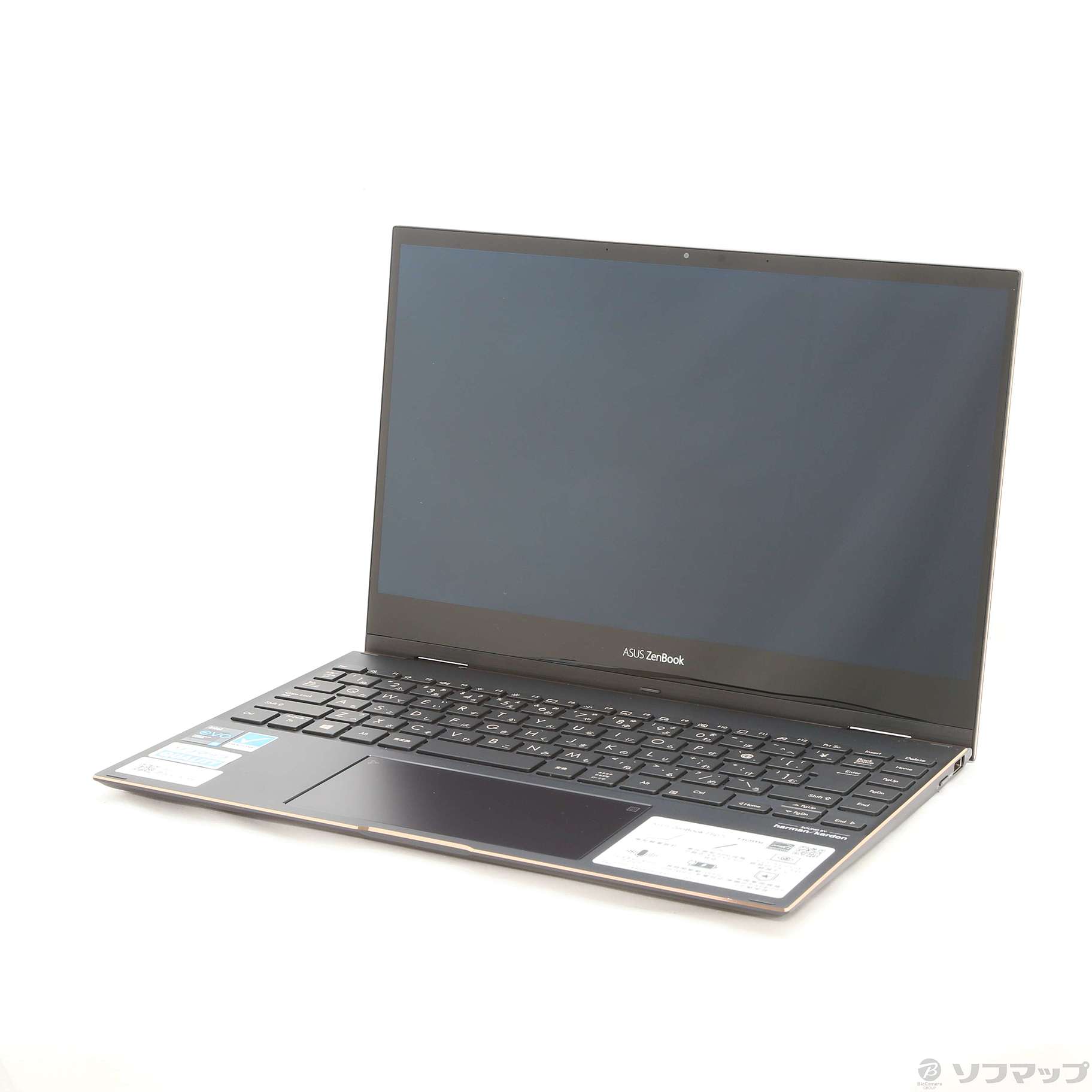 中古】ZenBook Flip S UX371EA UX371EA-HL003TS ジェードブラック 〔Windows 10〕  [2133035379792] - リコレ！|ビックカメラグループ ソフマップの中古通販サイト