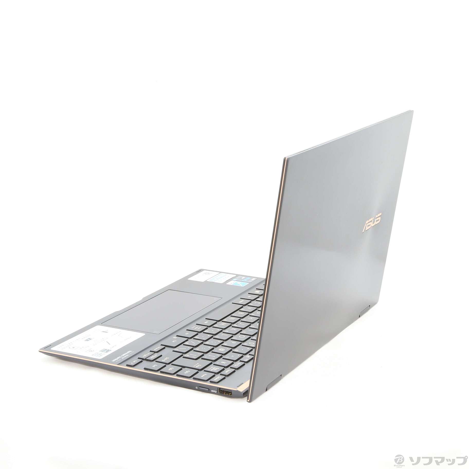 中古】ZenBook Flip S UX371EA UX371EA-HL003TS ジェードブラック