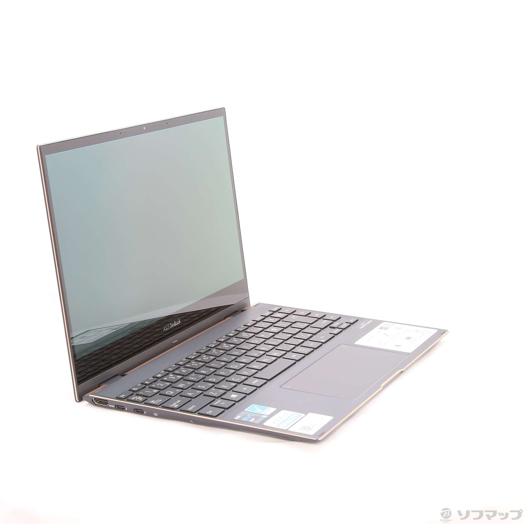 中古】ZenBook Flip S UX371EA UX371EA-HL003TS ジェードブラック