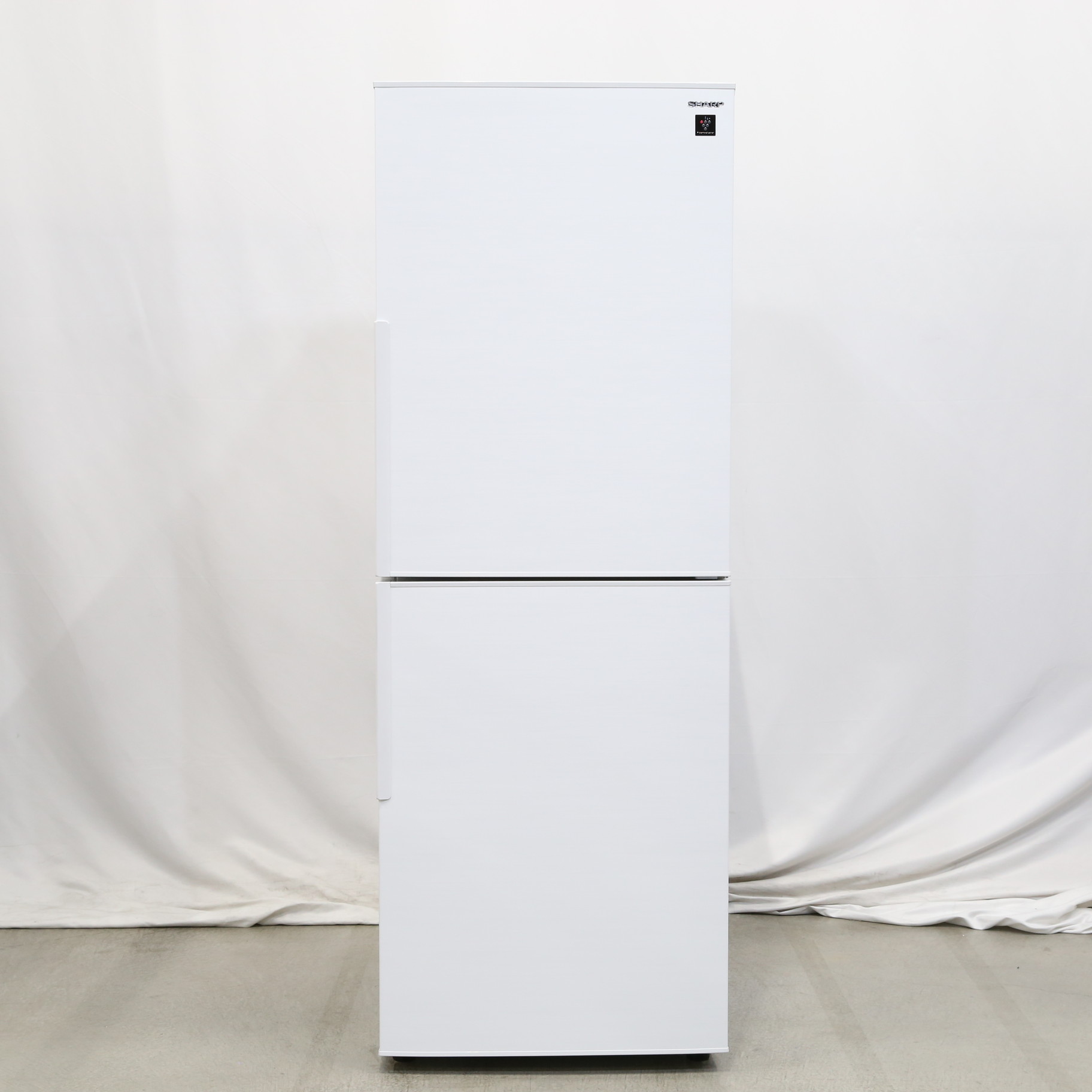 美品)シャープ／ノンフロン冷凍冷蔵庫SJ-PD28G-W-