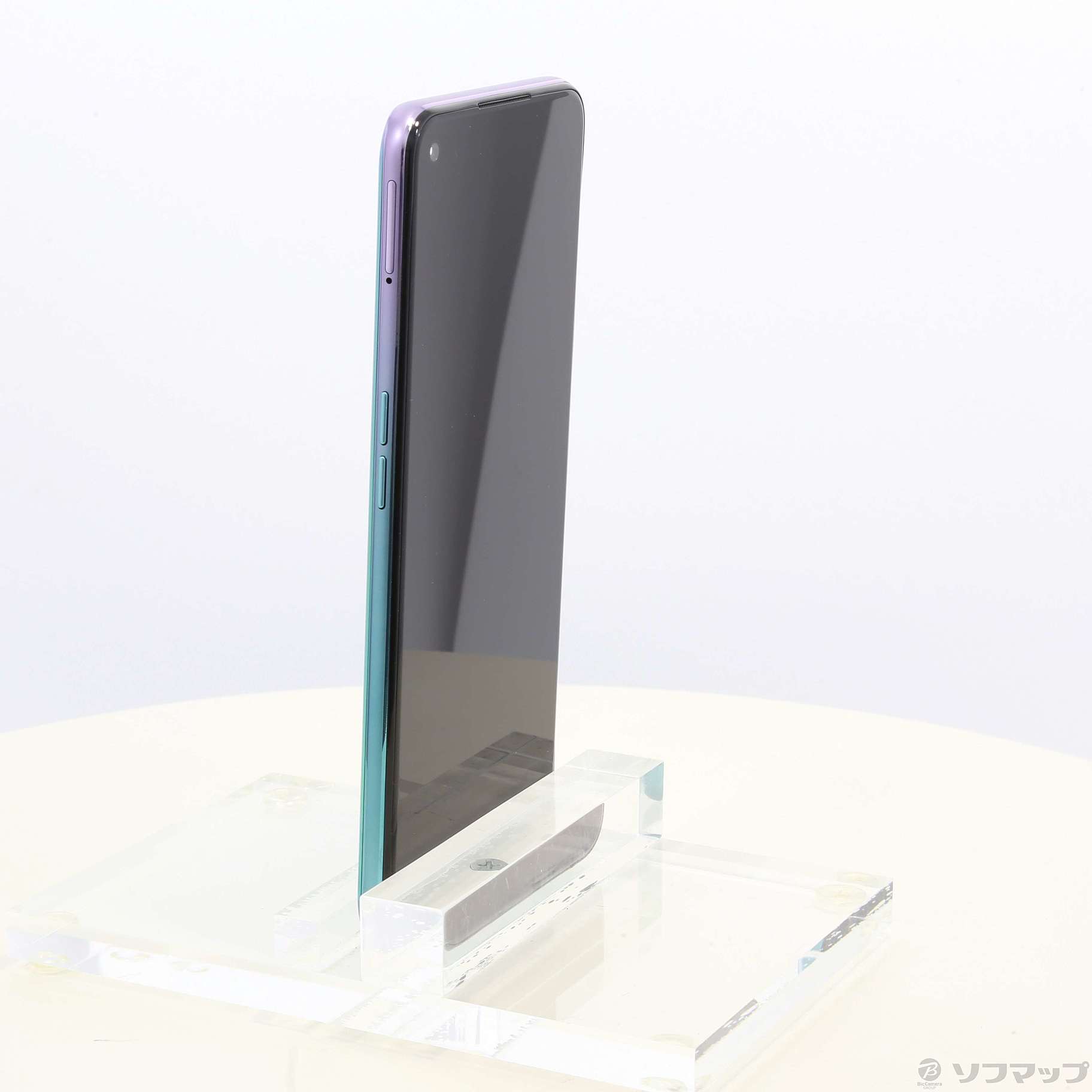 中古】OPPO A54 5G 64GB ファンタスティックパープル OPG02 auロック 