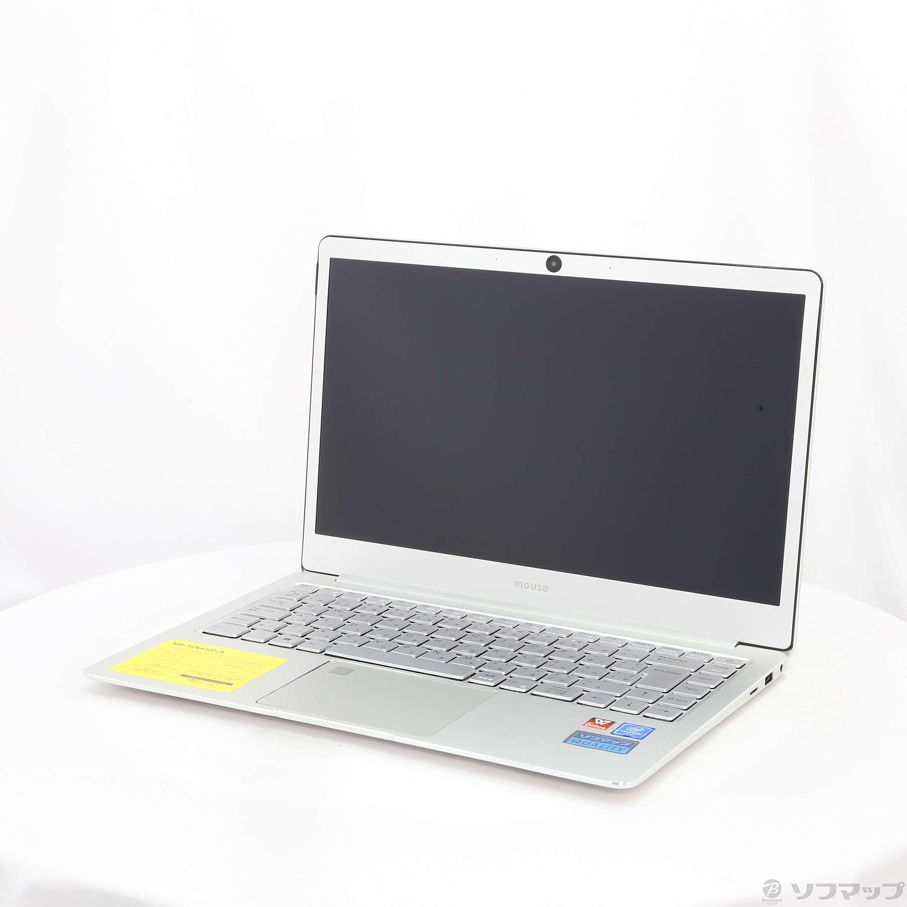 ノートパソコン mouse シルバー MB-14N4100 [14.0型 ⁄Windows10 S 