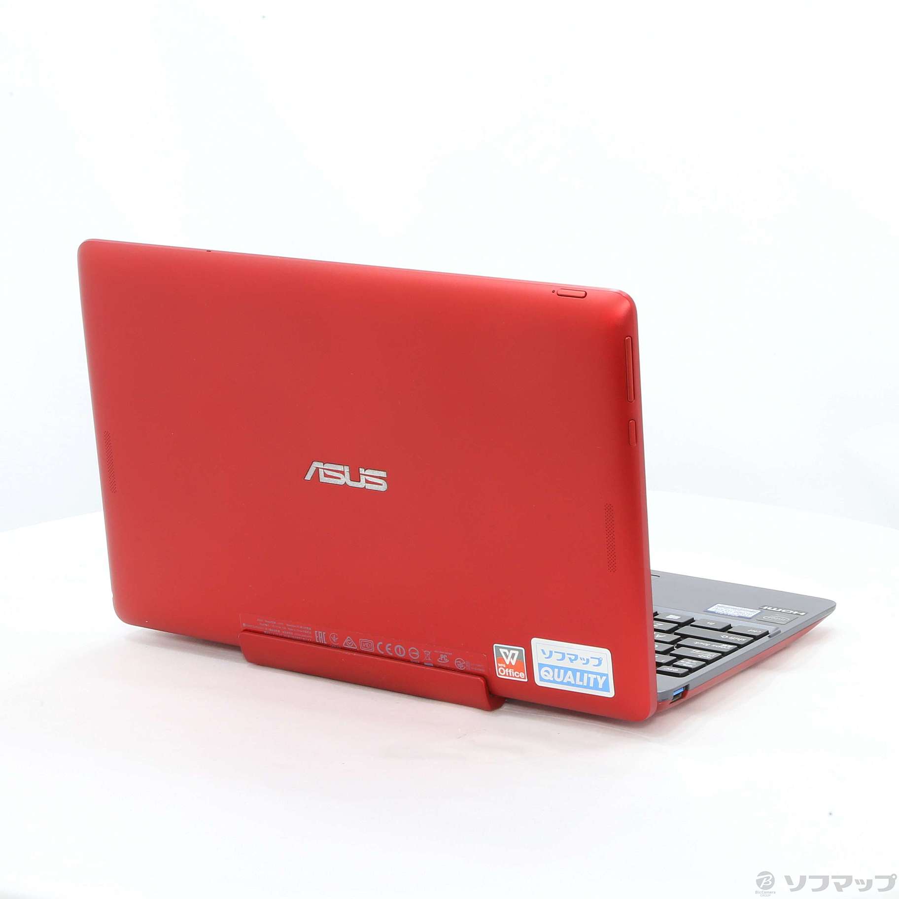 中古】TransBook T100TA T100TA-RED-S レッド 〔Windows 8〕 [2133035412055] -  リコレ！|ビックカメラグループ ソフマップの中古通販サイト