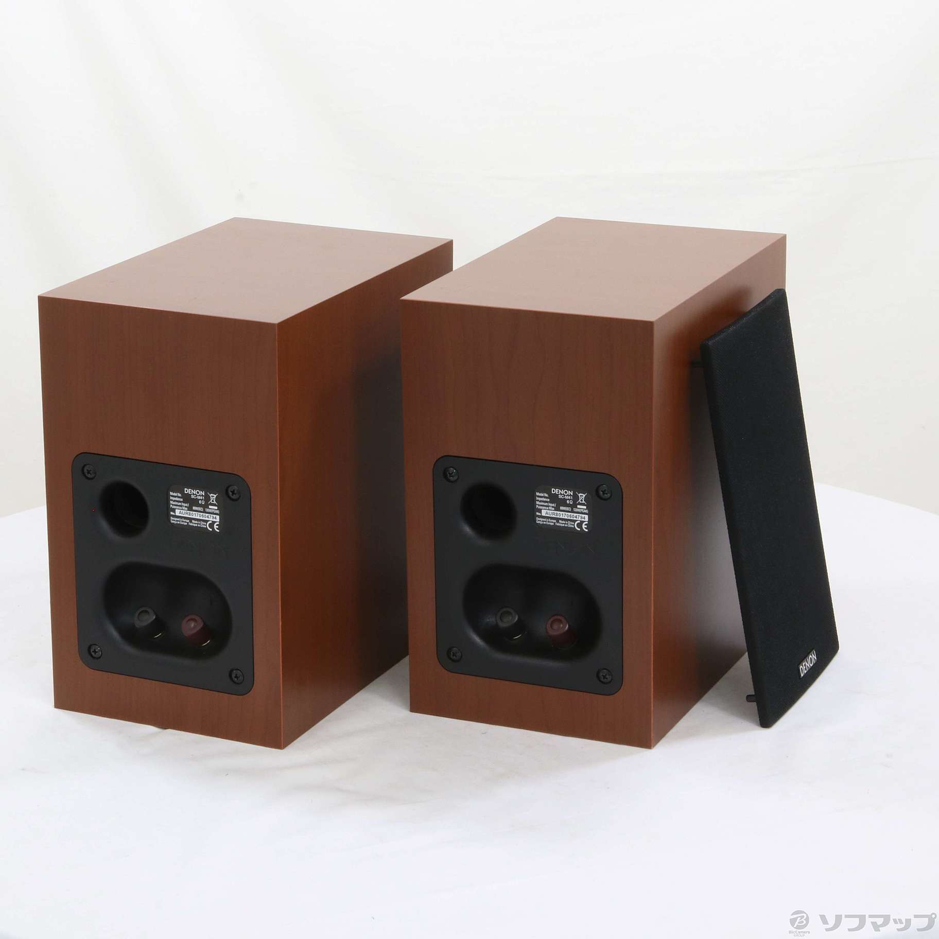 DENON　SC-M41　コンパクトペアスピーカー　チェリー柄　6 Ω　バスレフ ヨドバシ.com - デノン DENON スピーカー Mシリーズ チェリー