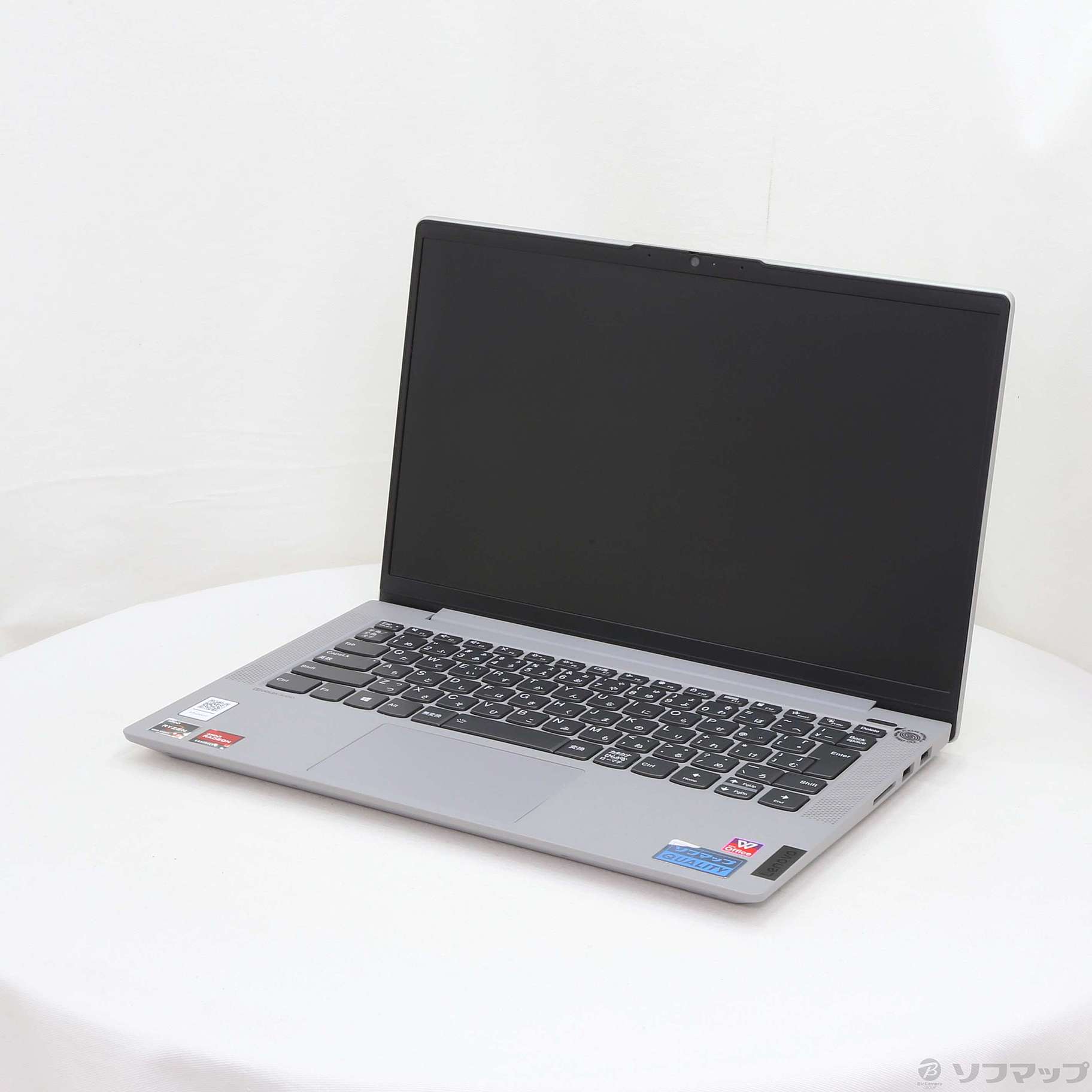 中古】ideapad Slim 550 82LM007GJP プラチナグレー 〔Windows 10