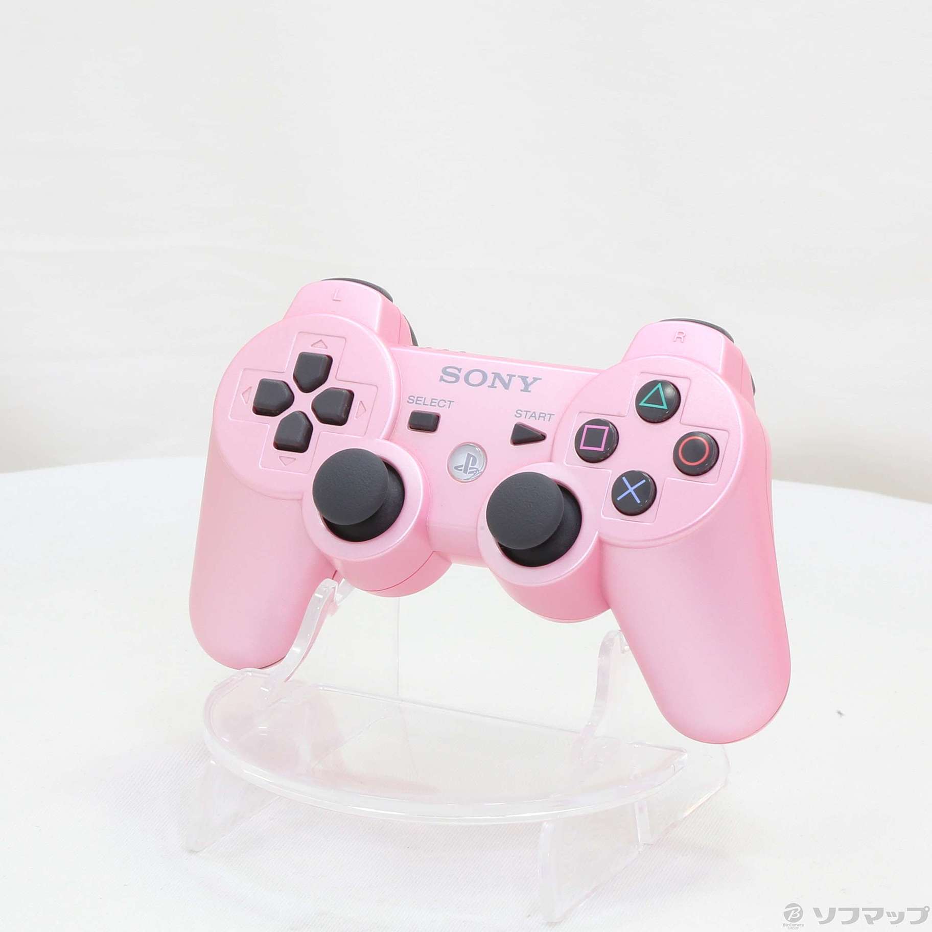 中古】ワイヤレスコントローラ DUALSHOCK3 キャンディーピンク 【PS3