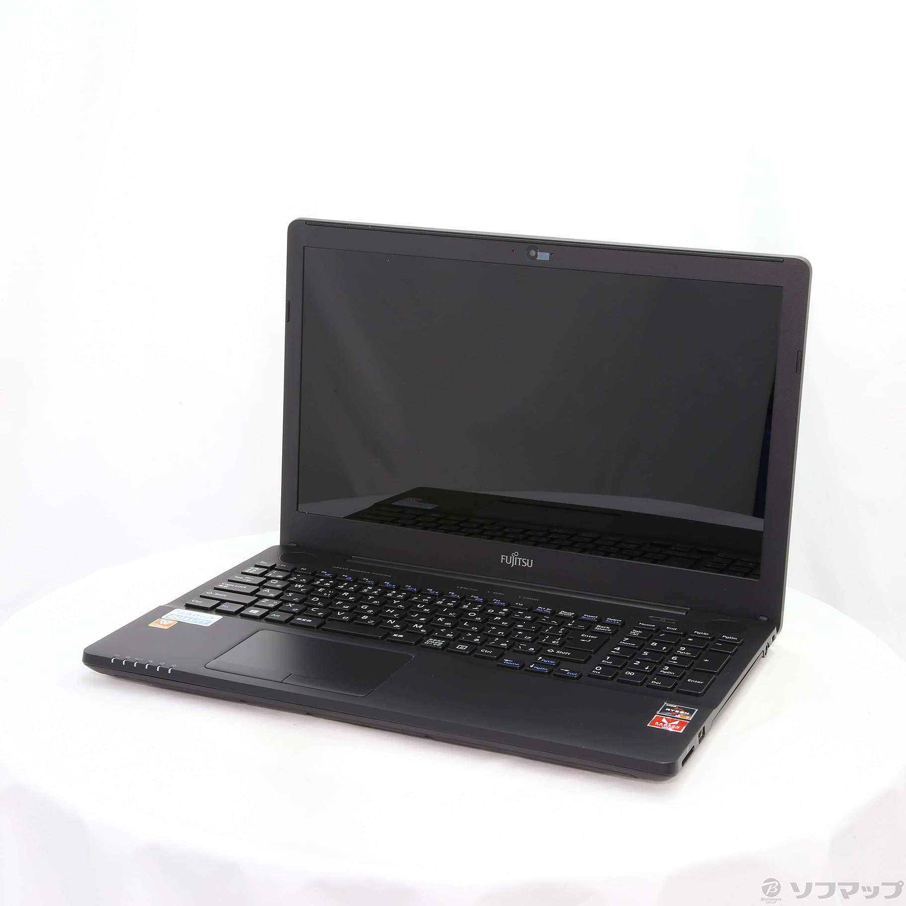 中古】LIFEBOOK AH76／D1 FMVA76D1BB シャイニーブラック 〔Windows 10