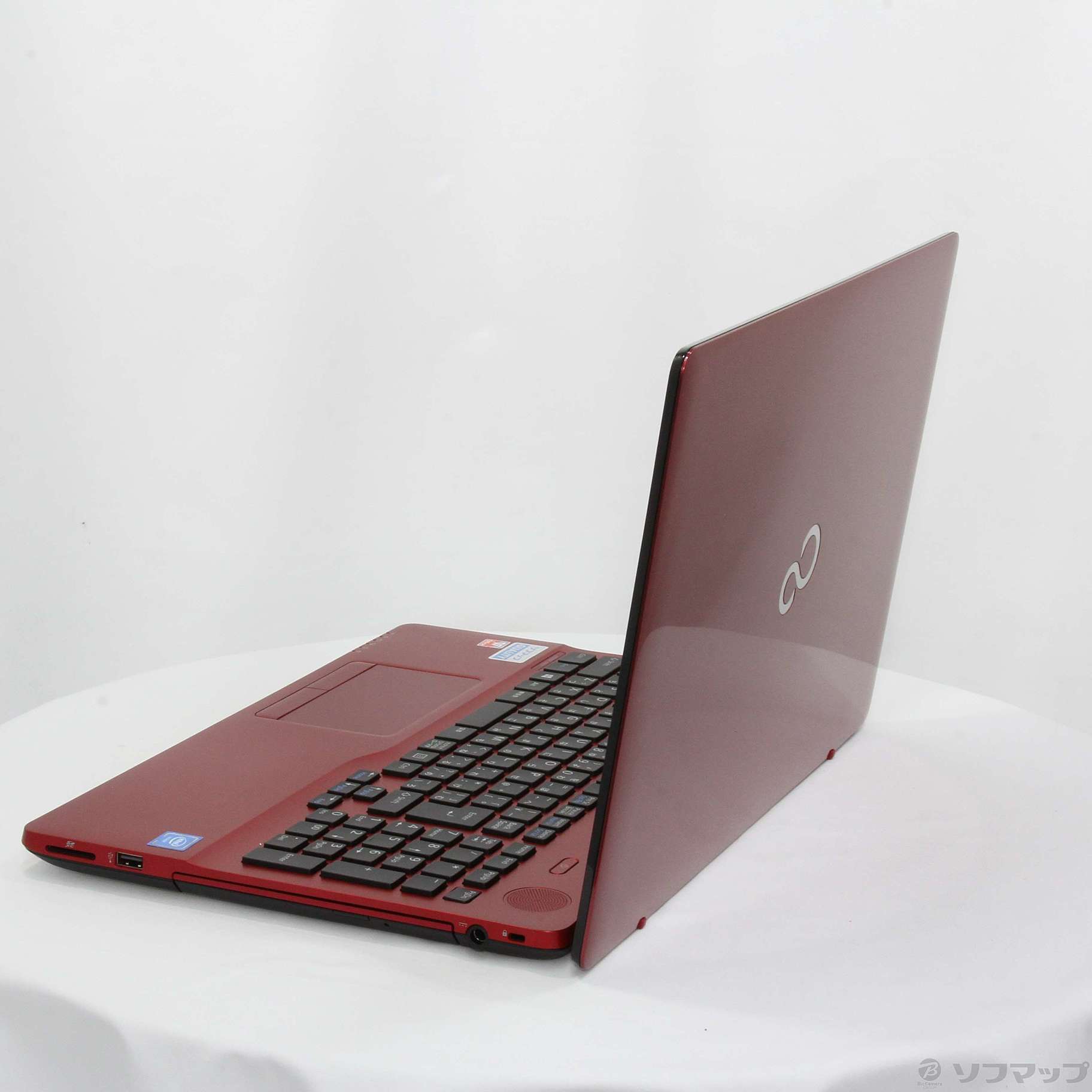 中古】LIFEBOOK AH42／Y FMVA42YR ルビーレッド 〔Windows 10