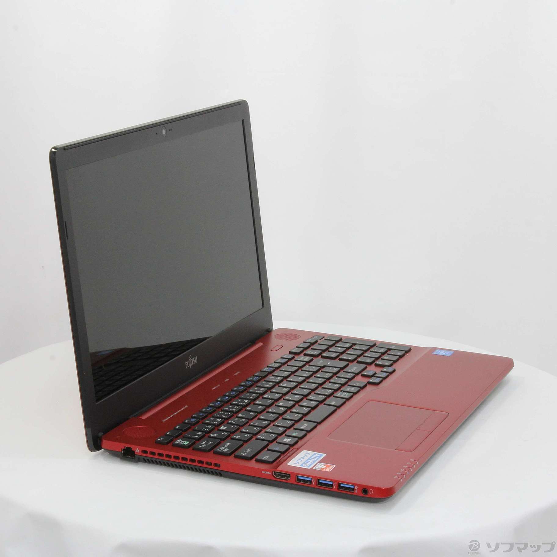 中古】LIFEBOOK AH42／Y FMVA42YR ルビーレッド 〔Windows 10