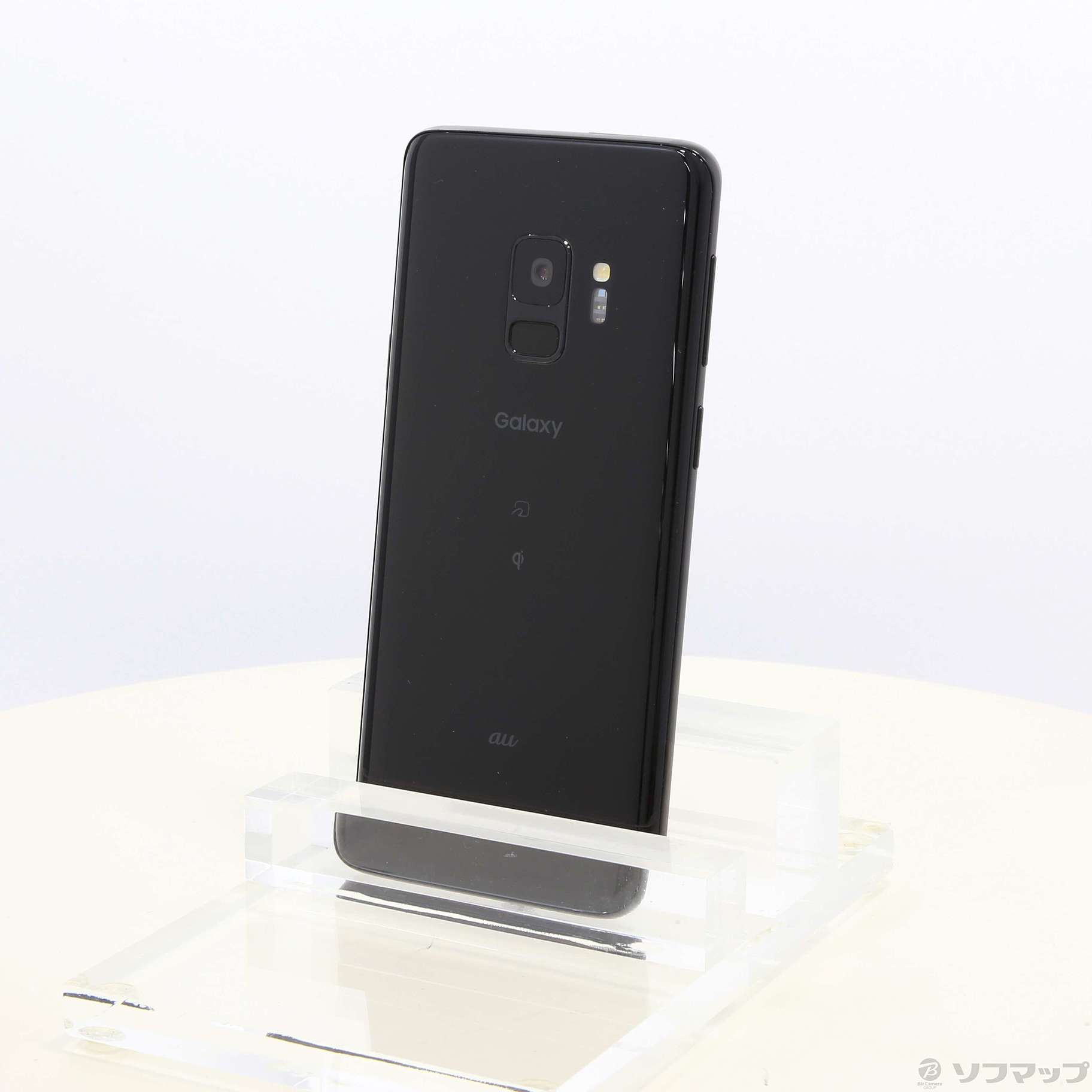 中古】GALAXY S9 64GB ミッドナイトブラック SCV38 auロック解除SIM