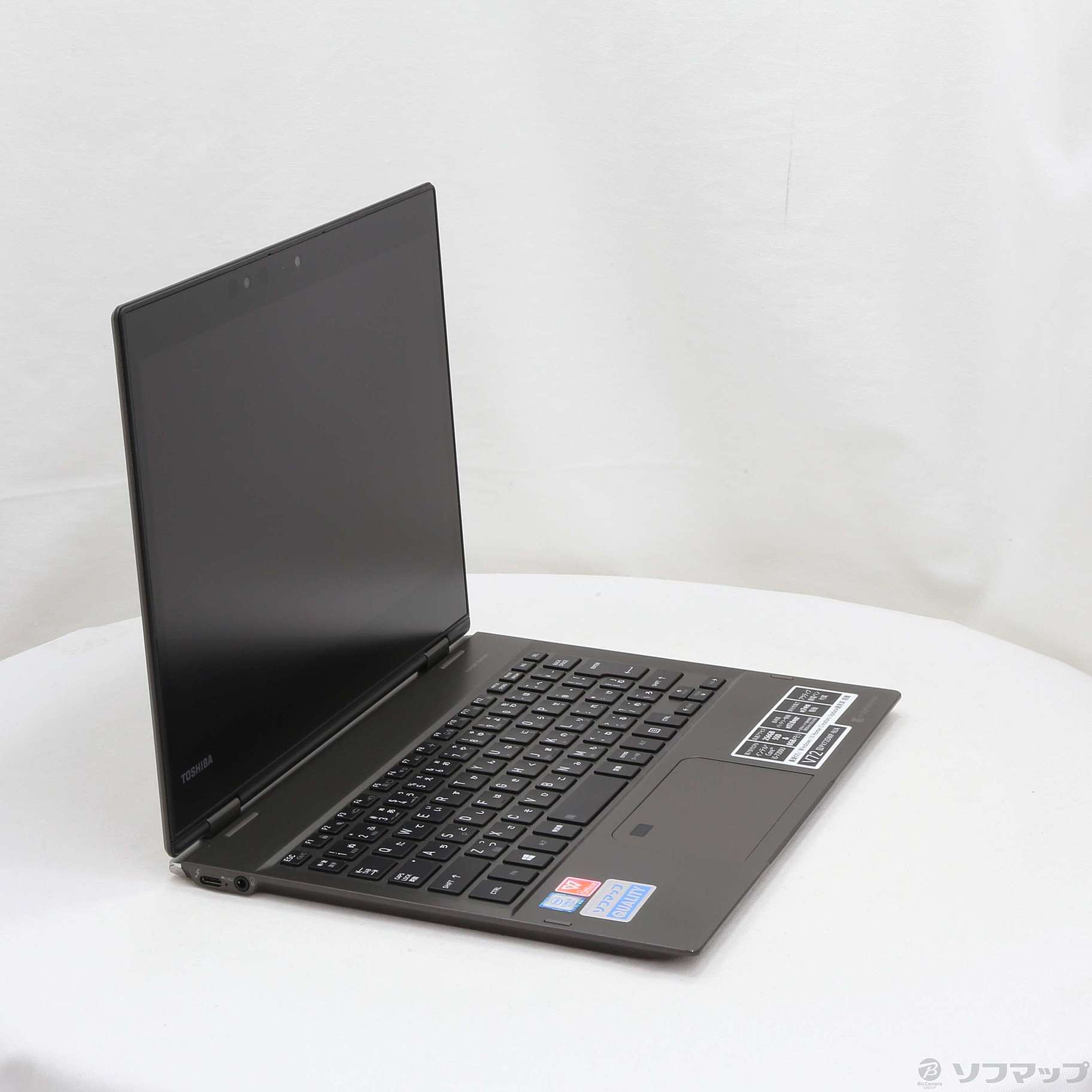 【中古】dynabook V72／D PV72DMP-NJA オニキスメタリック 〔Windows 10〕 [2133035488579 ...