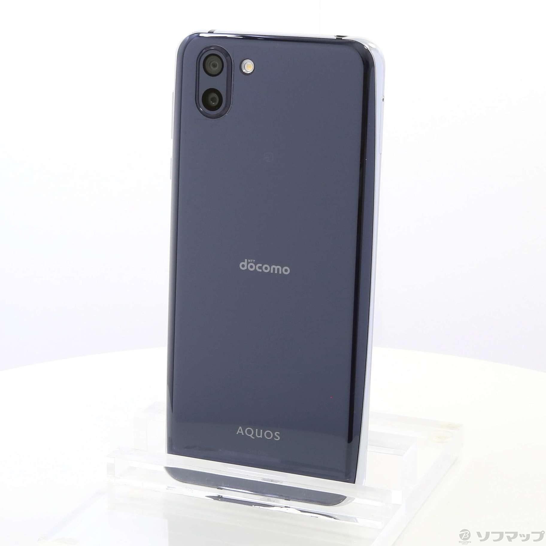 中古】AQUOS R2 64GB プレミアムブラック SH-03K docomoロック解除SIM