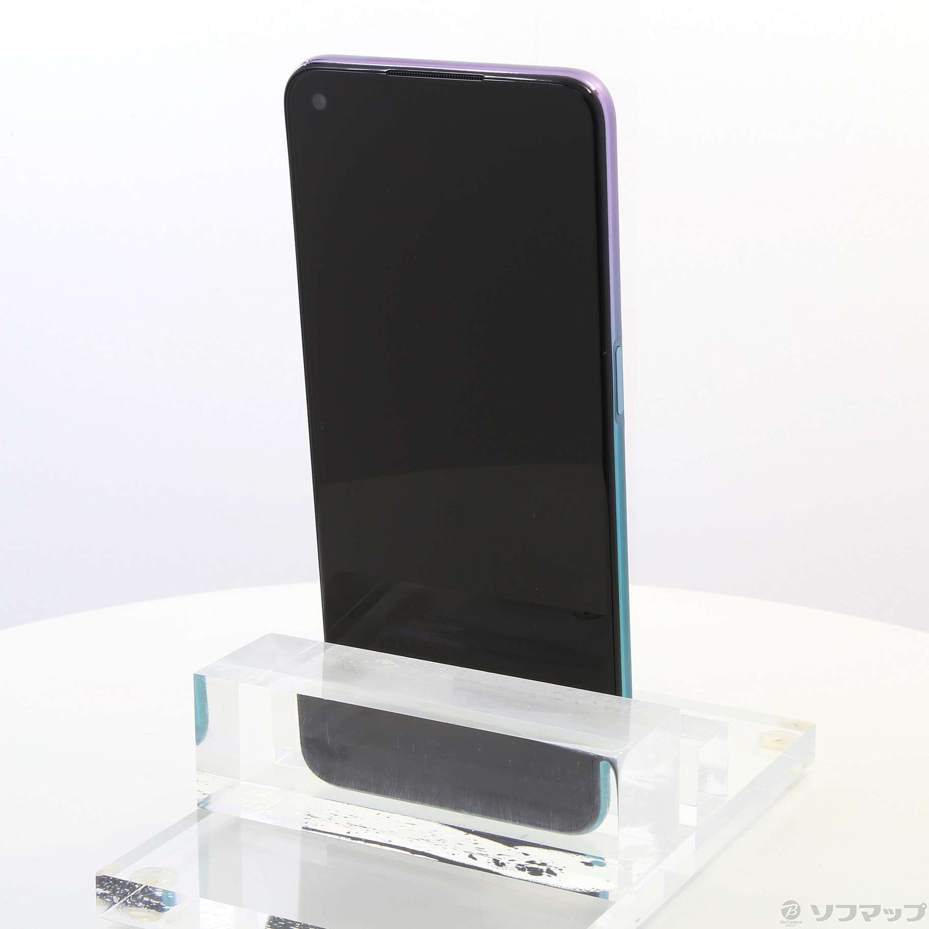 中古】OPPO A54 5G 64GB ファンタスティックパープル OPG02 UQ mobile 