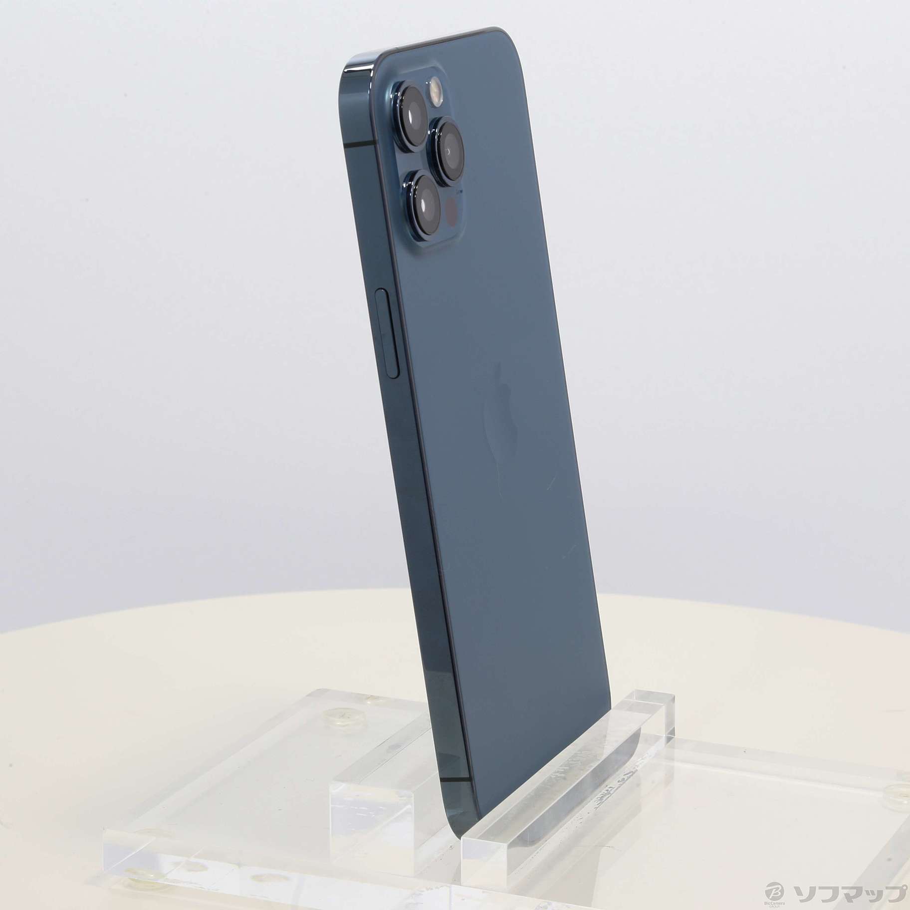 中古】iPhone12 Pro Max 128GB パシフィックブルー MGCX3J／A SIM