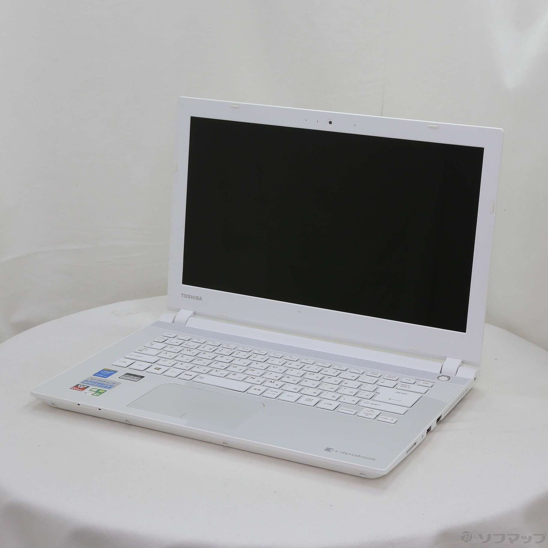 格安安心パソコン dynabook T54／TW PT54TWP-SWA リュクスホワイト 〔Windows 10〕