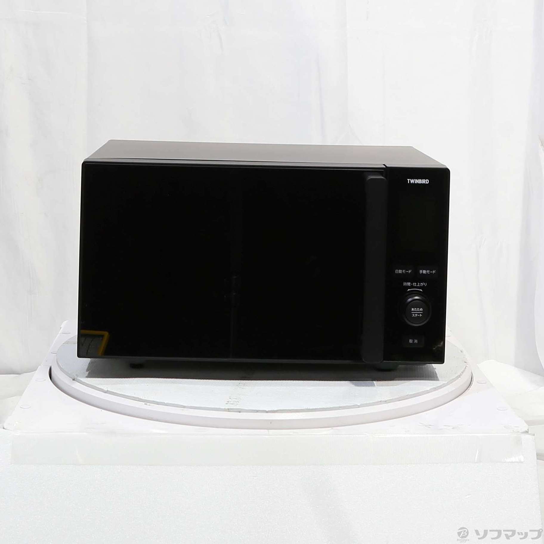 〔展示品〕 センサー付きフラット電子レンジ ブラック DR-E273B ［20L ／50／60Hz］