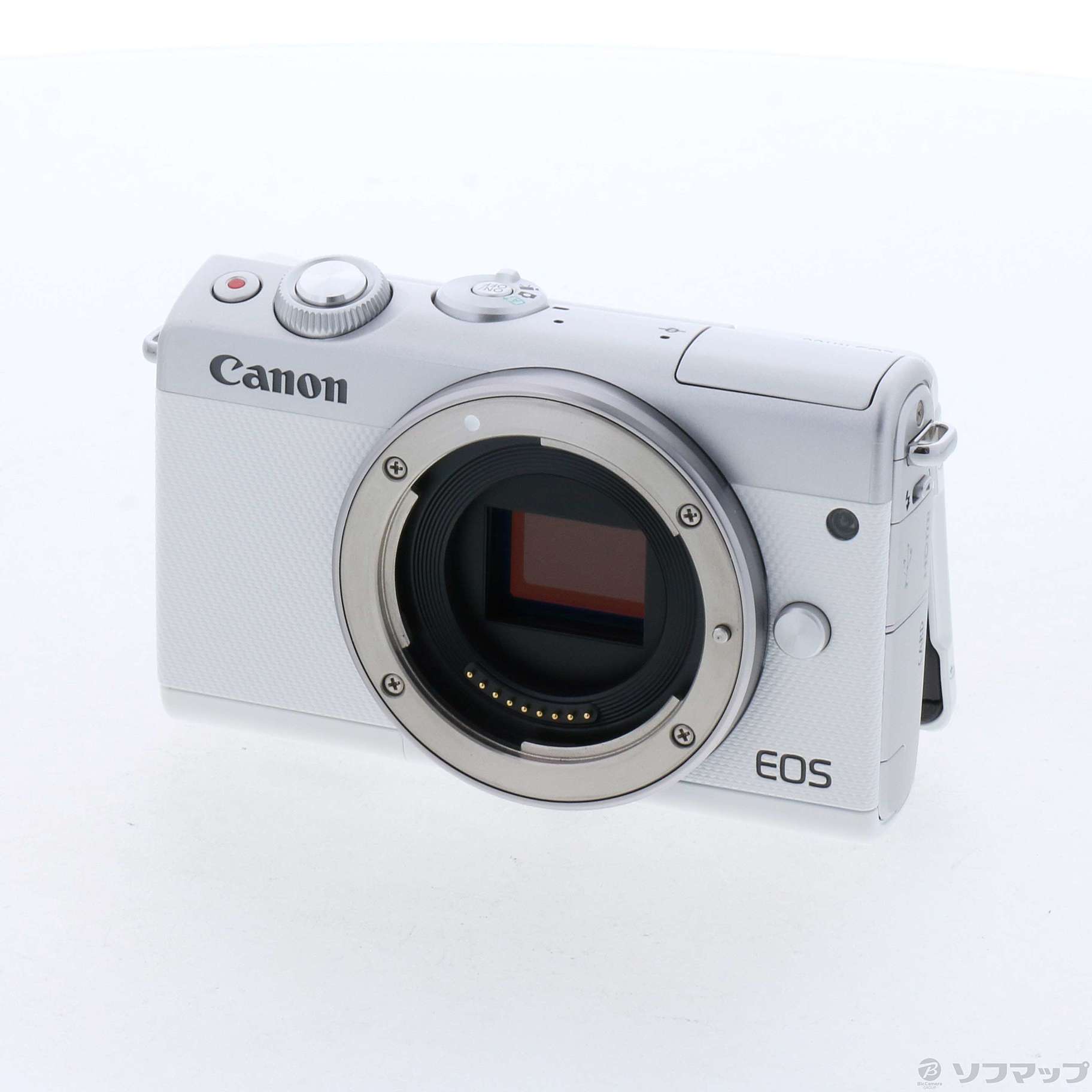 中古】ミラーレス一眼カメラ EOS M100 ボディ ホワイト [2133035585452