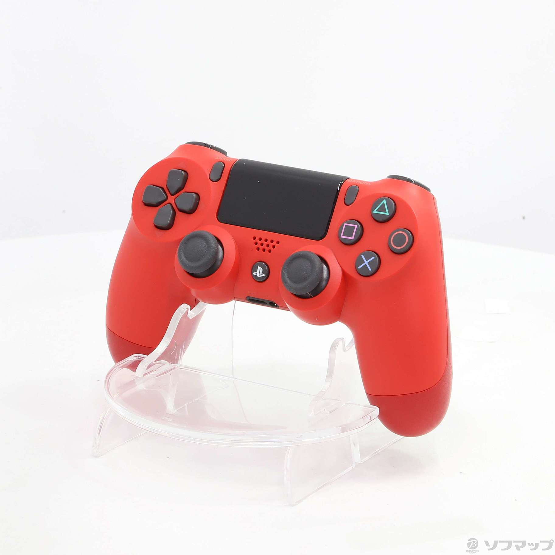 中古】ワイヤレスコントローラー DUALSHOCK4 CUH-ZCT2J1 マグマ・レッド 【PS4】 [2133035585834] -  リコレ！|ビックカメラグループ ソフマップの中古通販サイト