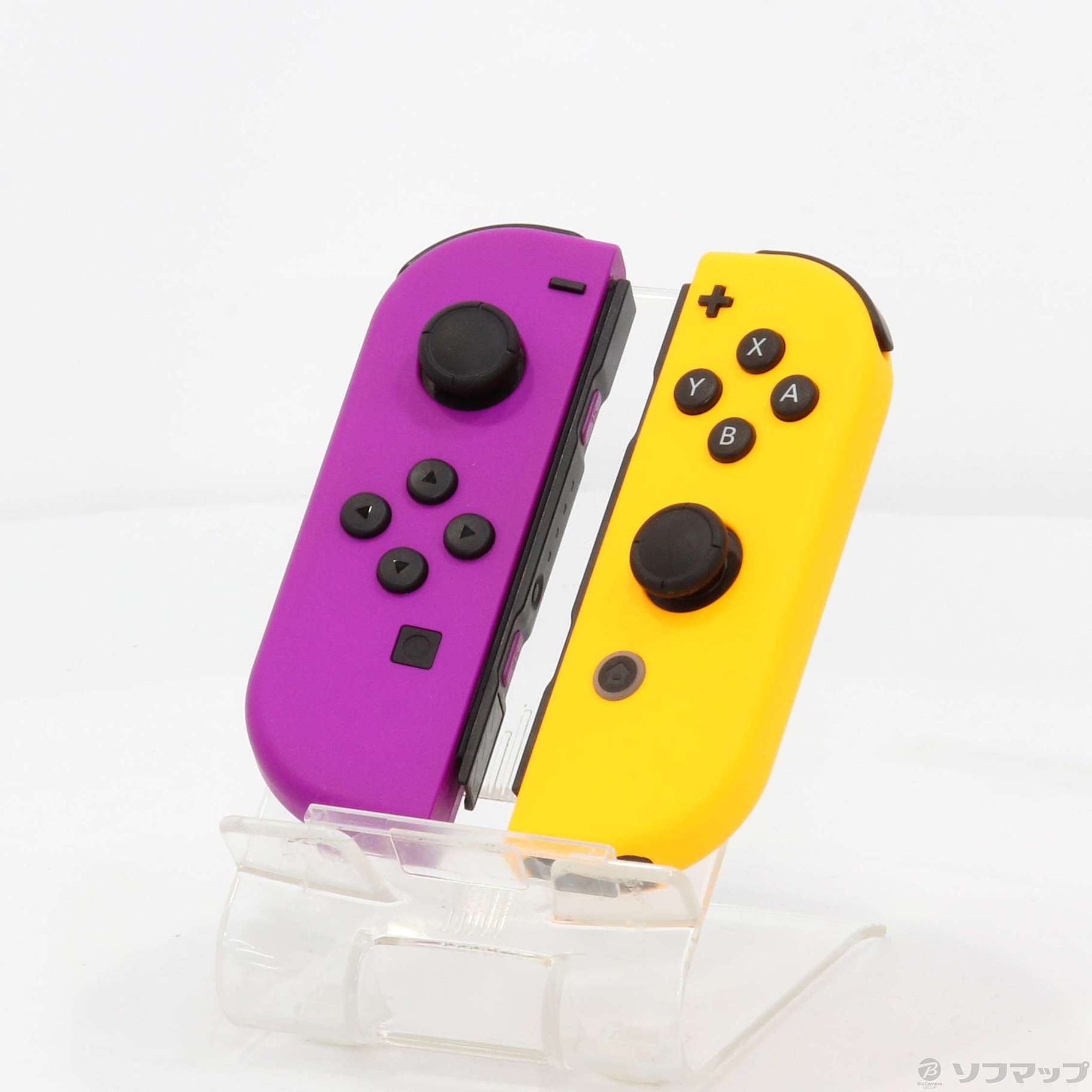 中古】Nintendo Switch Joy-Con (L) ネオンパープル ／ (R) ネオン