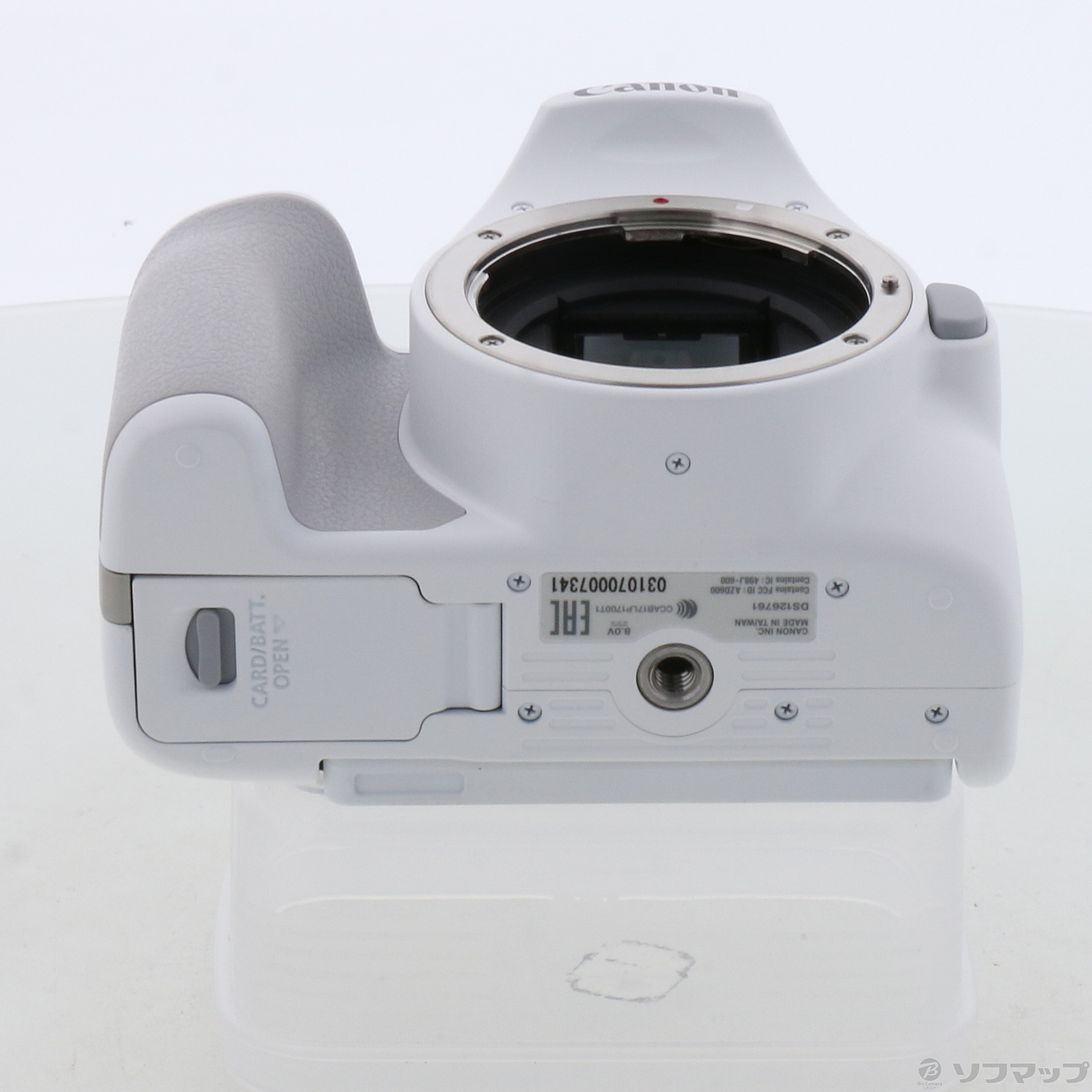 中古】EOS Kiss X10 ホワイト EF-S18-55 IS STM レンズキット