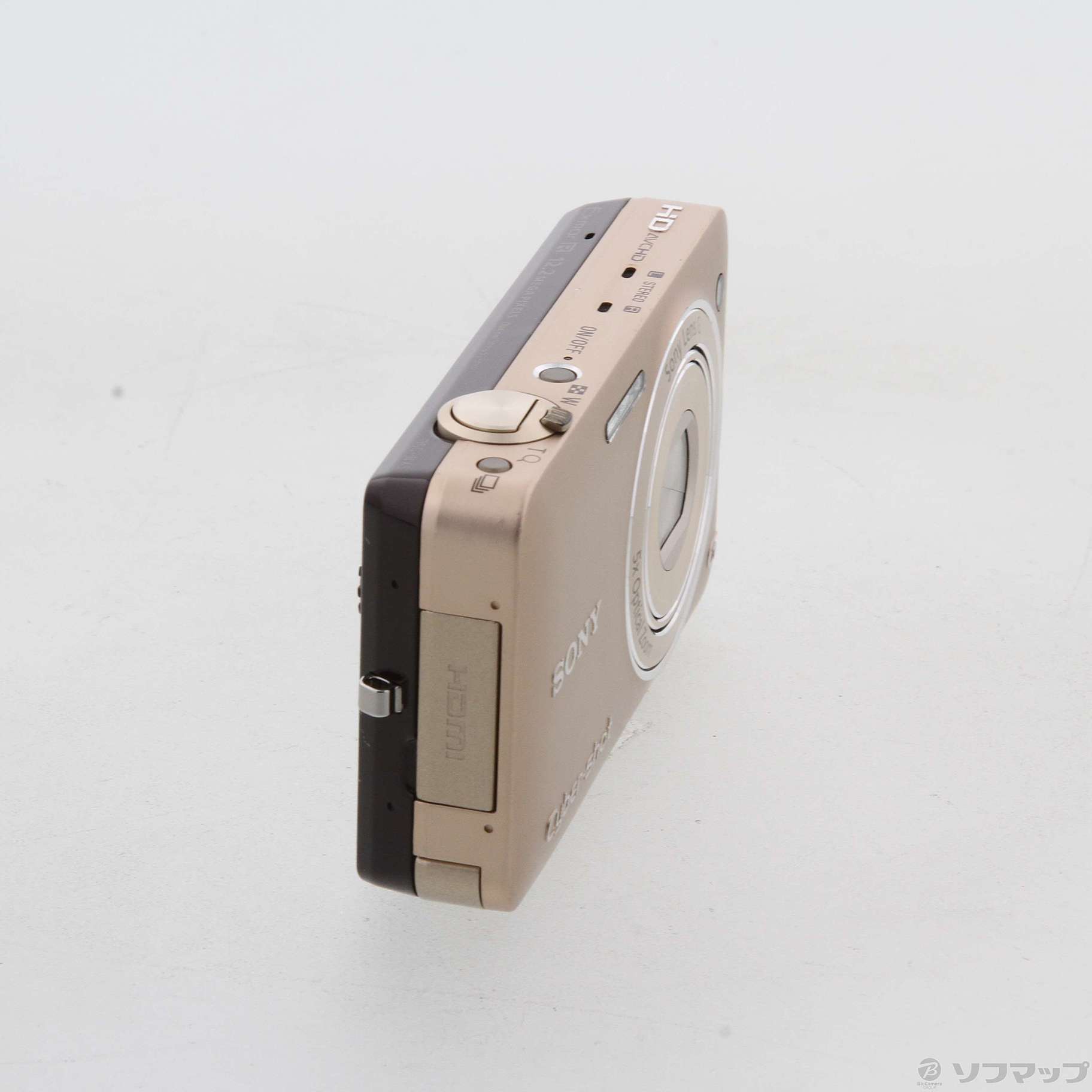 中古】CYBERSHOT DSC-WX5 N (1220万画素／5倍／ゴールド／MS Duo／SDXC