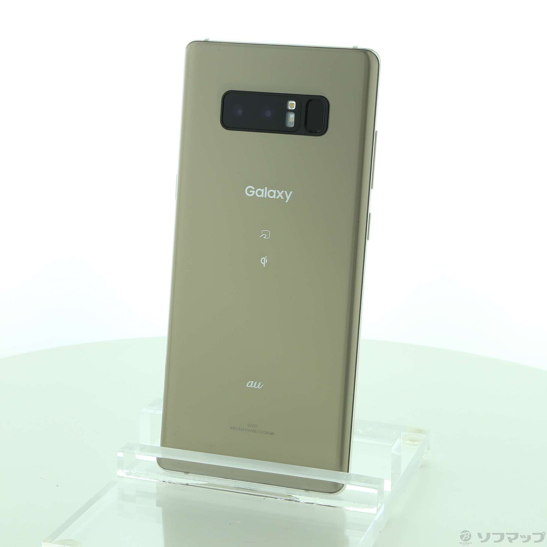 高品質新作値下げ　au Galaxy NOTE8 SCV37 スマートフォン本体