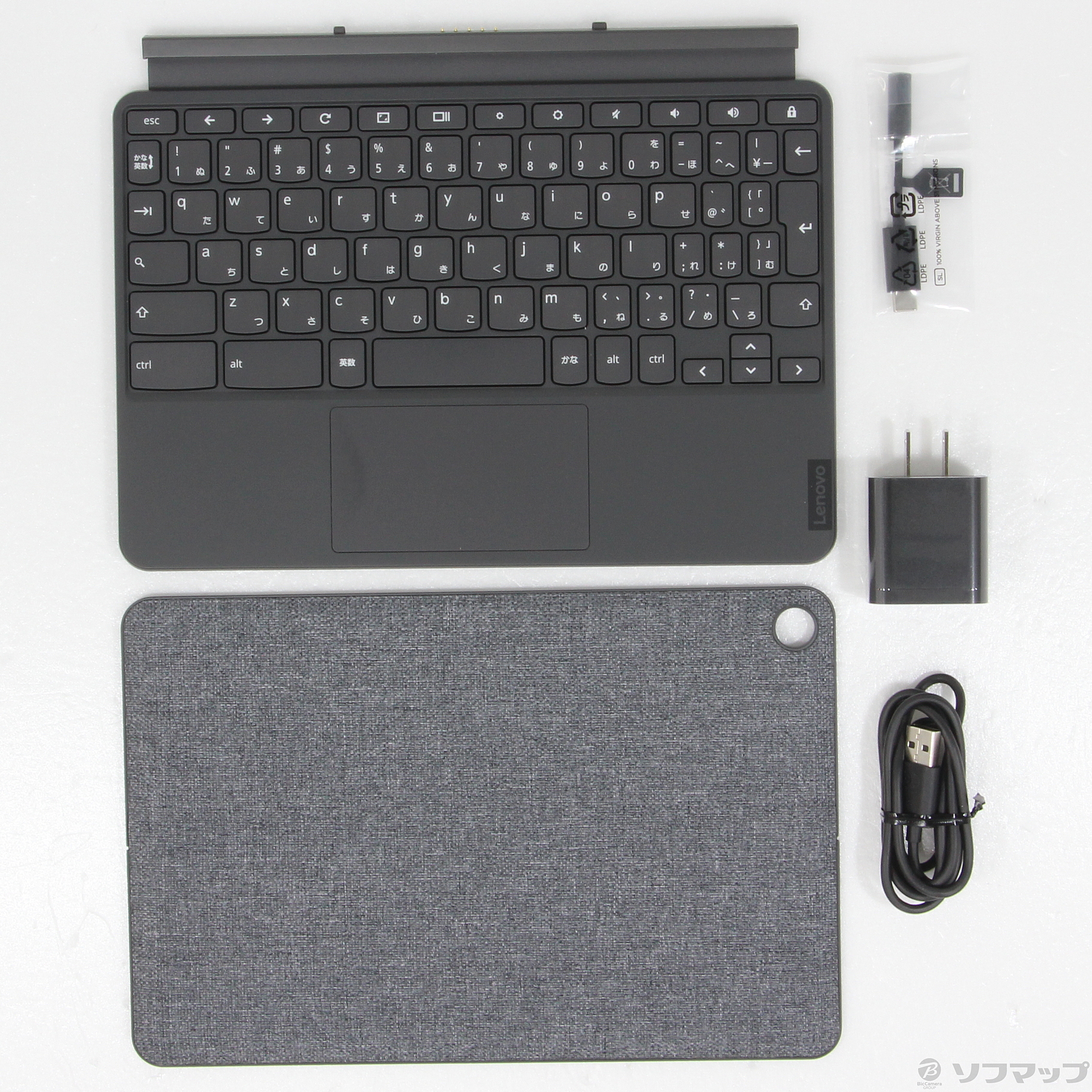 中古】ideapad Duet Chromebook ZA6F0038JP アイスブルー+アイアン